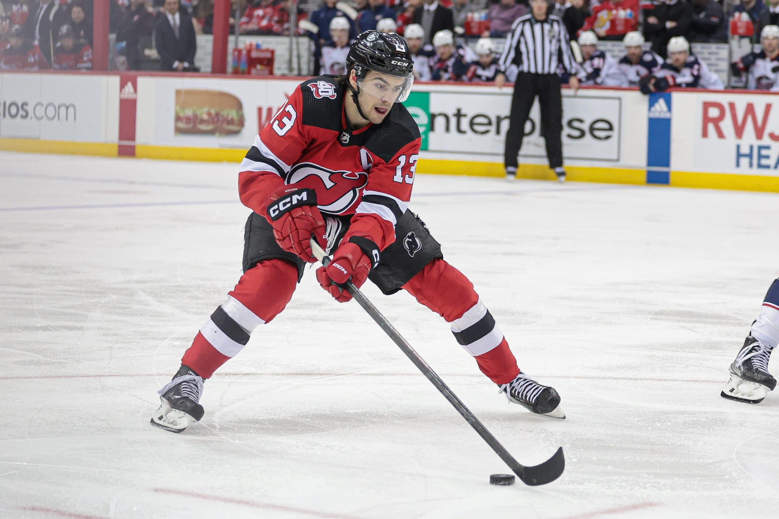 New Jersey Devils’ Nico Hischier will not play Sunday vs. Minnesota Wild