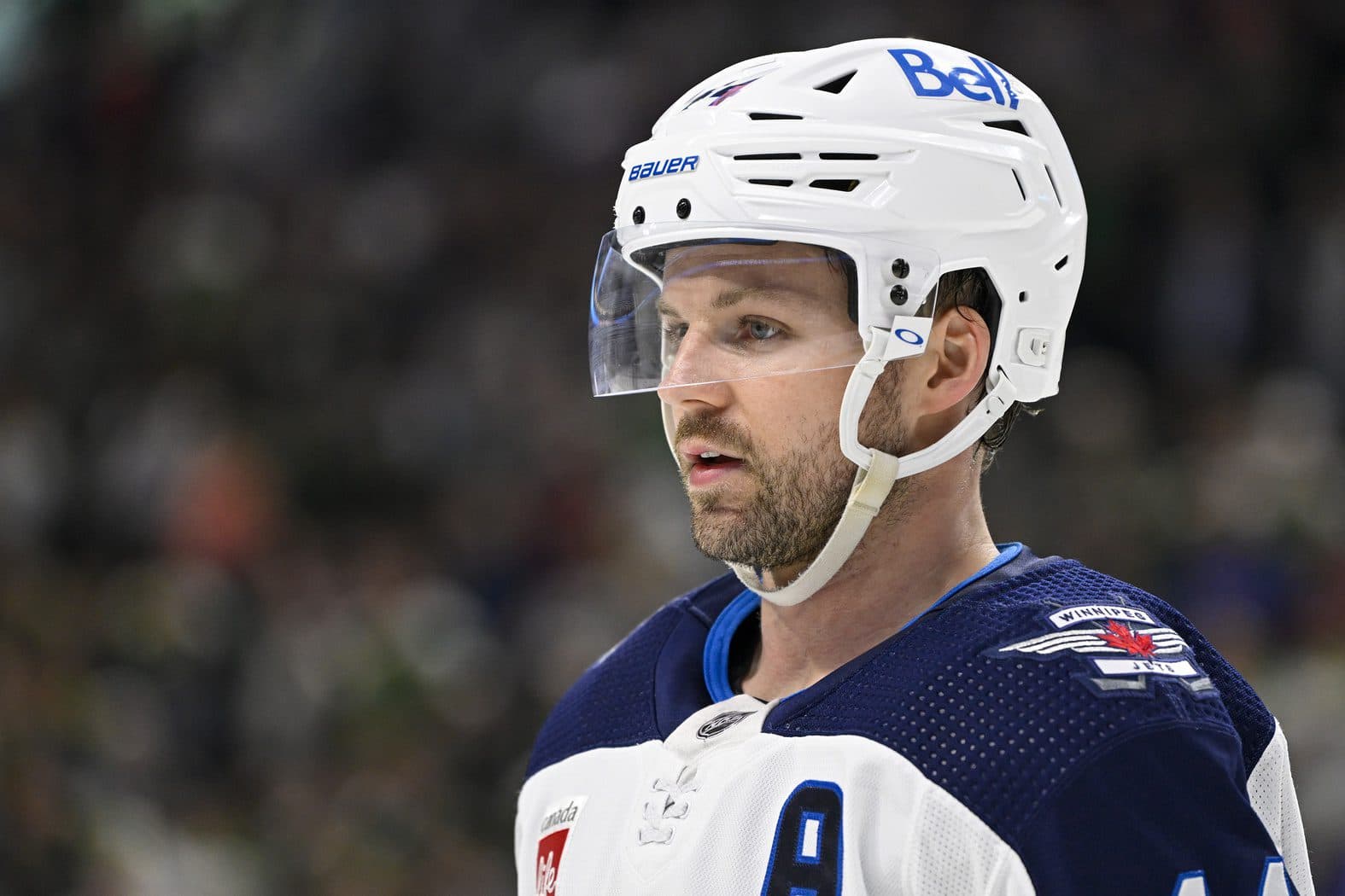 Jets’ Josh Morrissey out for series vs. Golden Knights with lower-body injury