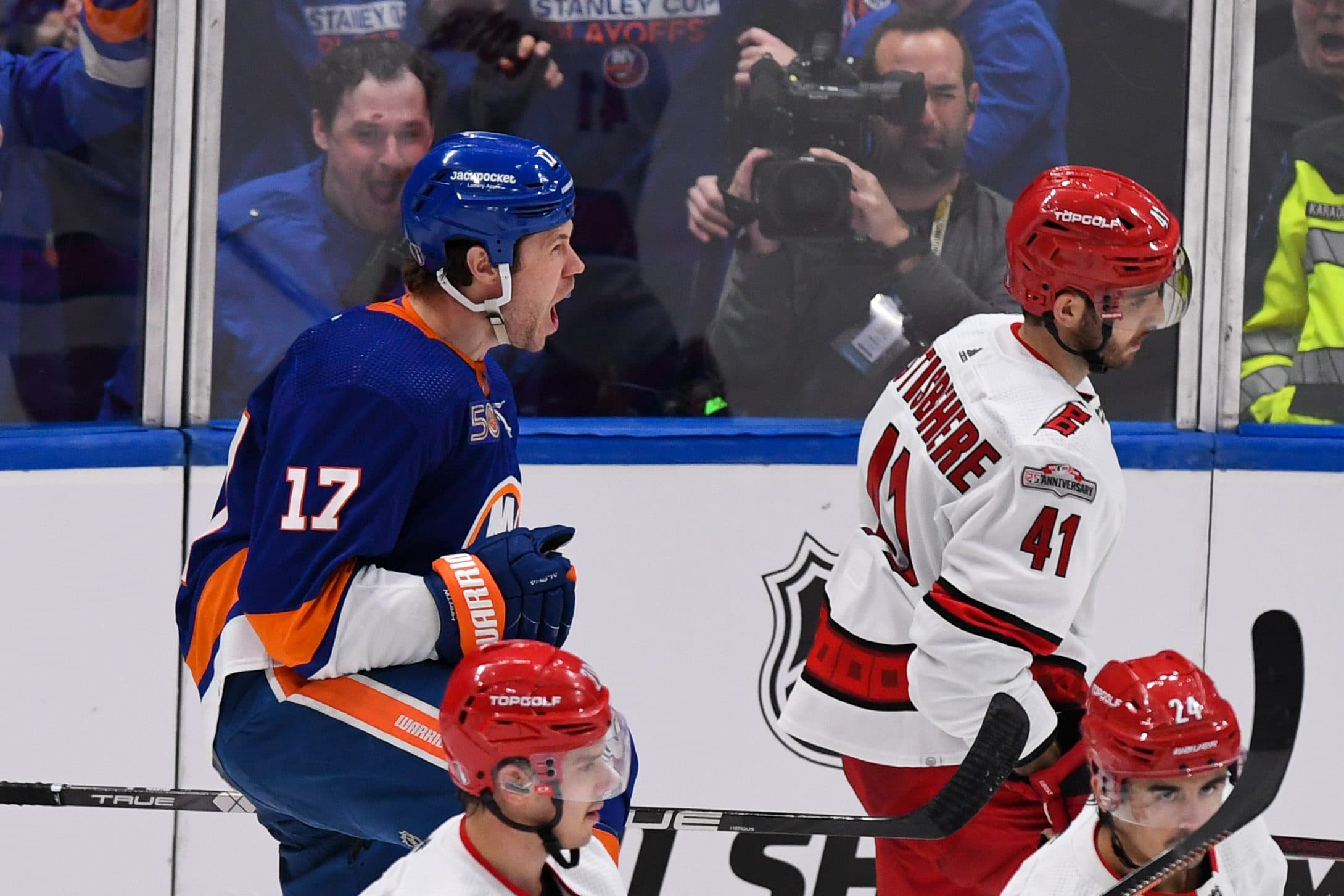 Stanley Cup Playoffs Day 5: Islanders ride late surge to halve Hurricanes’ series lead