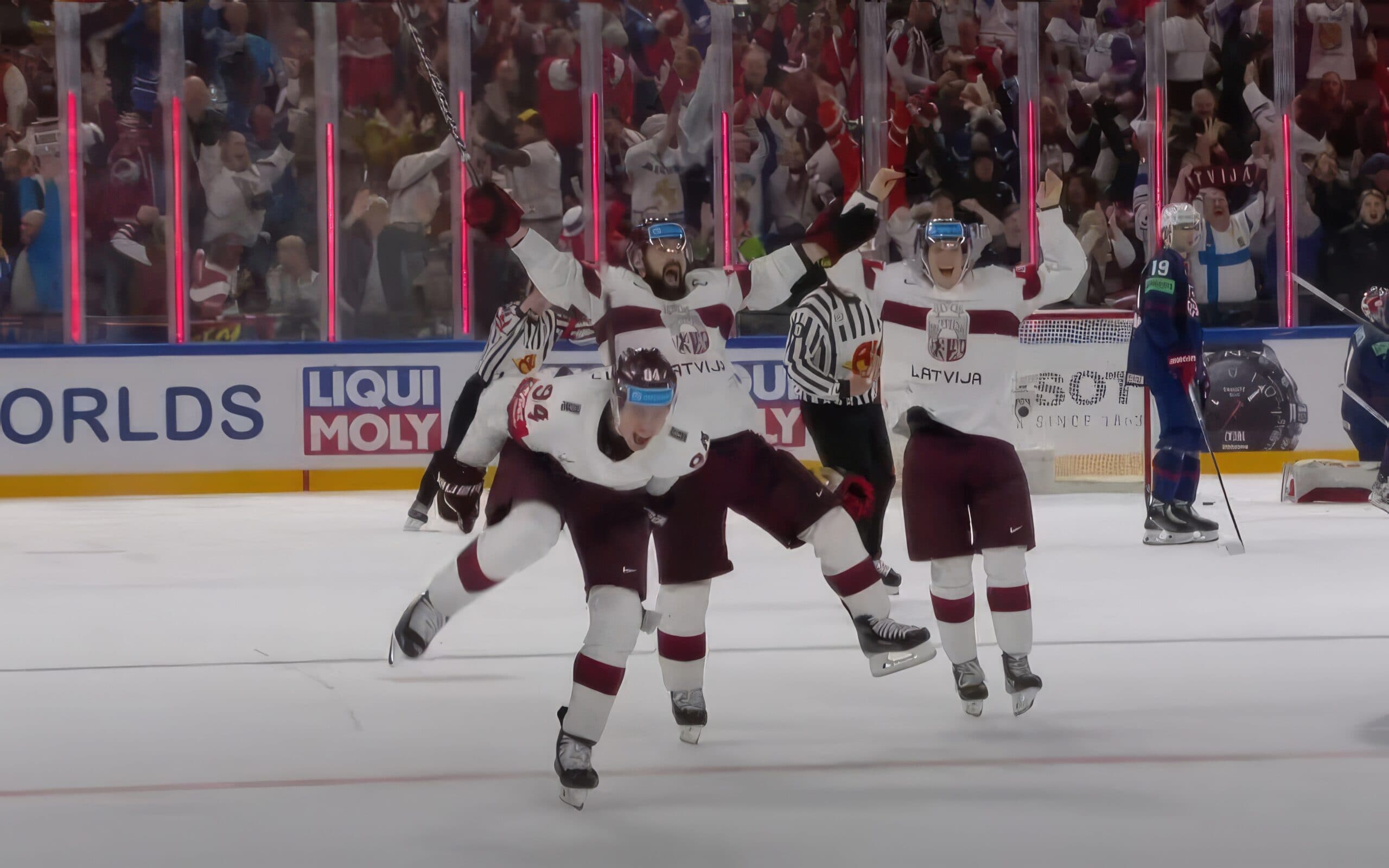 Latvia upsets USA to win bronze at 2023 World Hockey Championship for first time ever