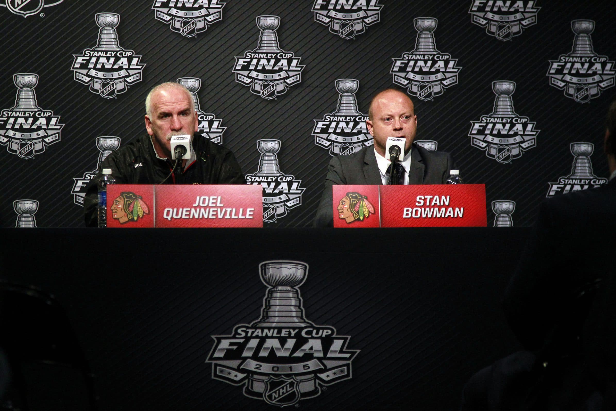 Bettman: Joel Quenneville, Stan Bowman have requested meetings to discuss NHL reinstatement