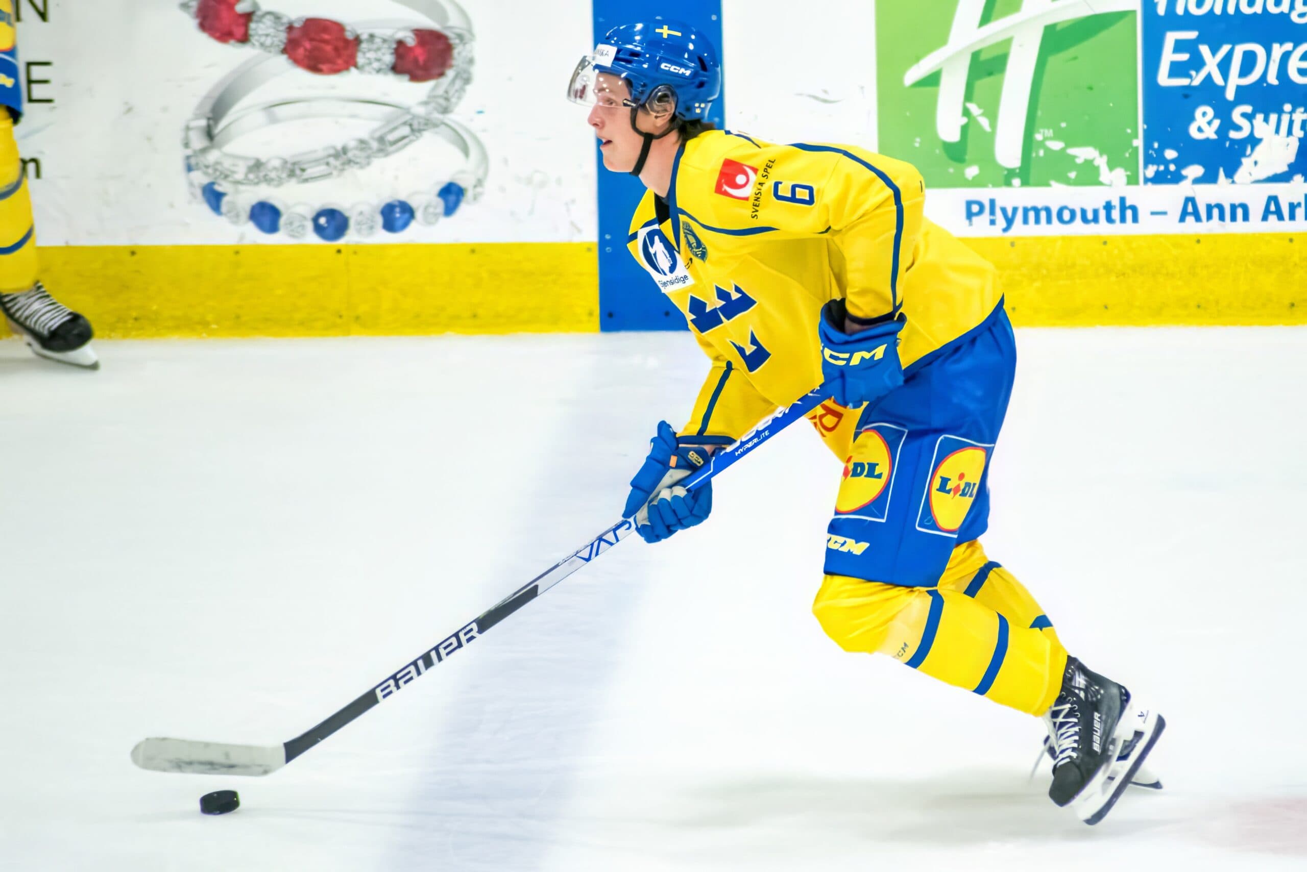 Red Wings sign Anton Johansson to a three-year, entry-level contract