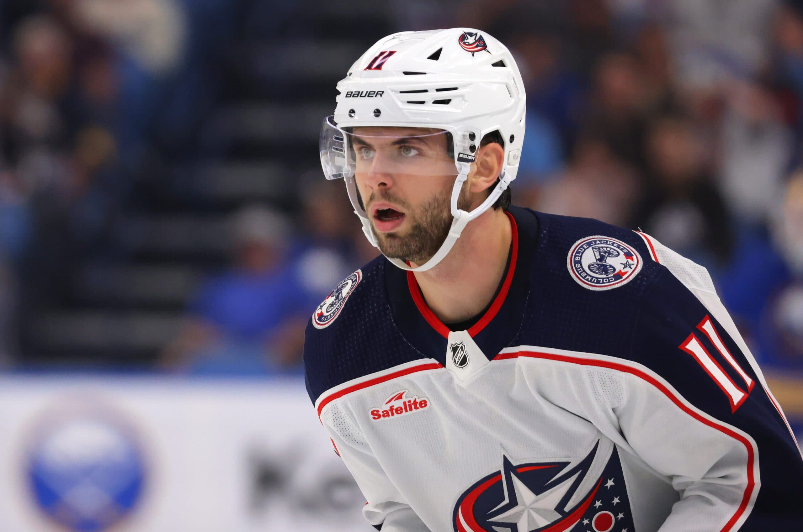 Blue Jackets’ Adam Fantilli suffers lower-body injury vs. Kraken