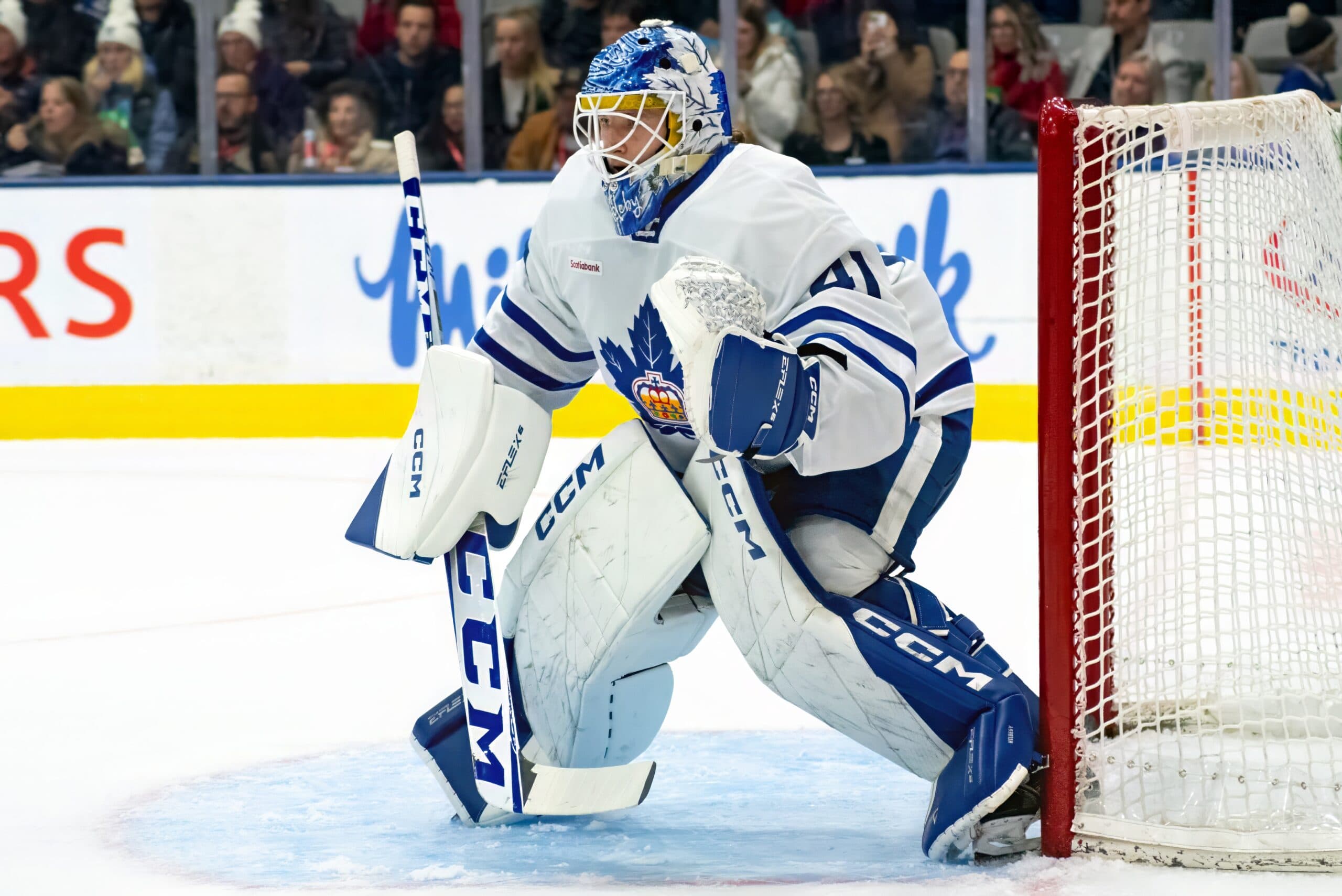 From mascot to Maple Leaf goaltender: Dennis Hildeby’s improbable journey to the NHL