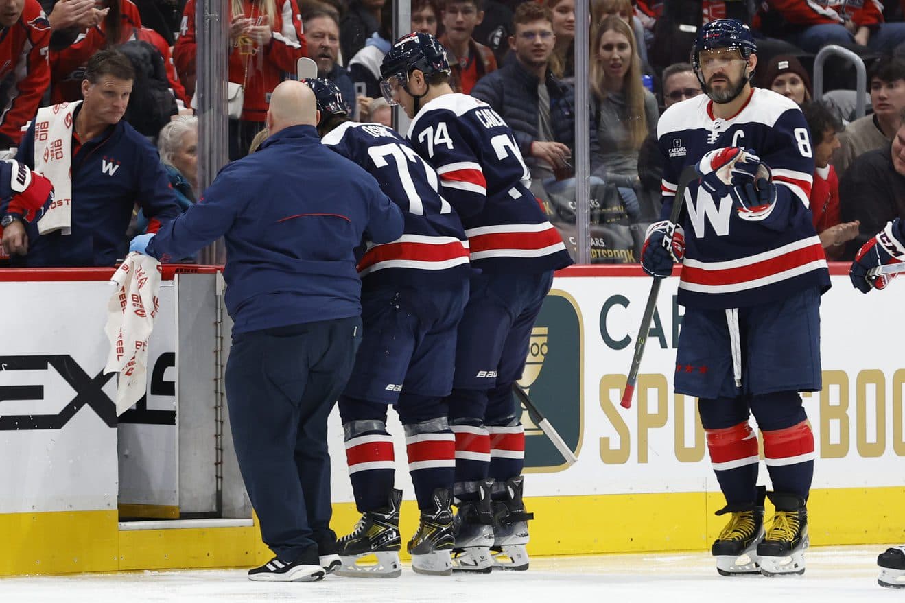 T.J. Oshie won’t travel on Washington Capitals upcoming road trip due to upper-body injury