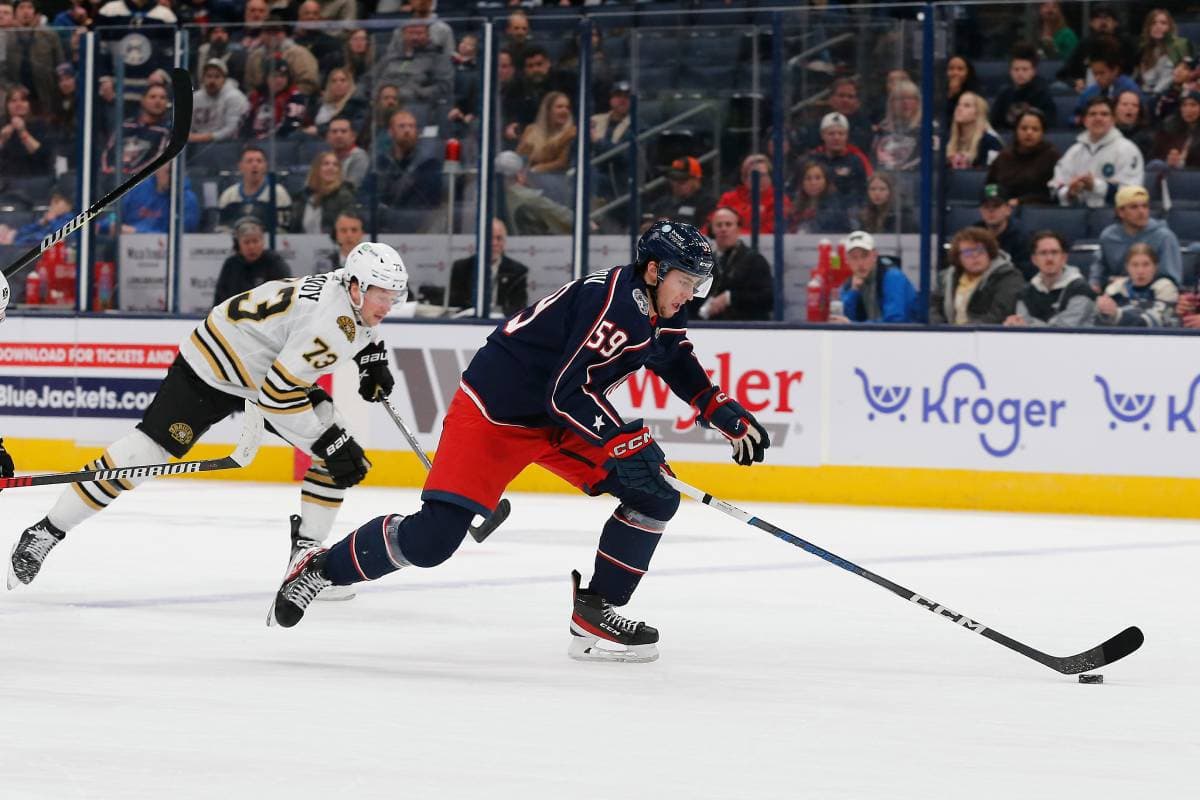 Report: Yegor Chinakhov ‘Unhappy’ with Columbus Blue Jackets