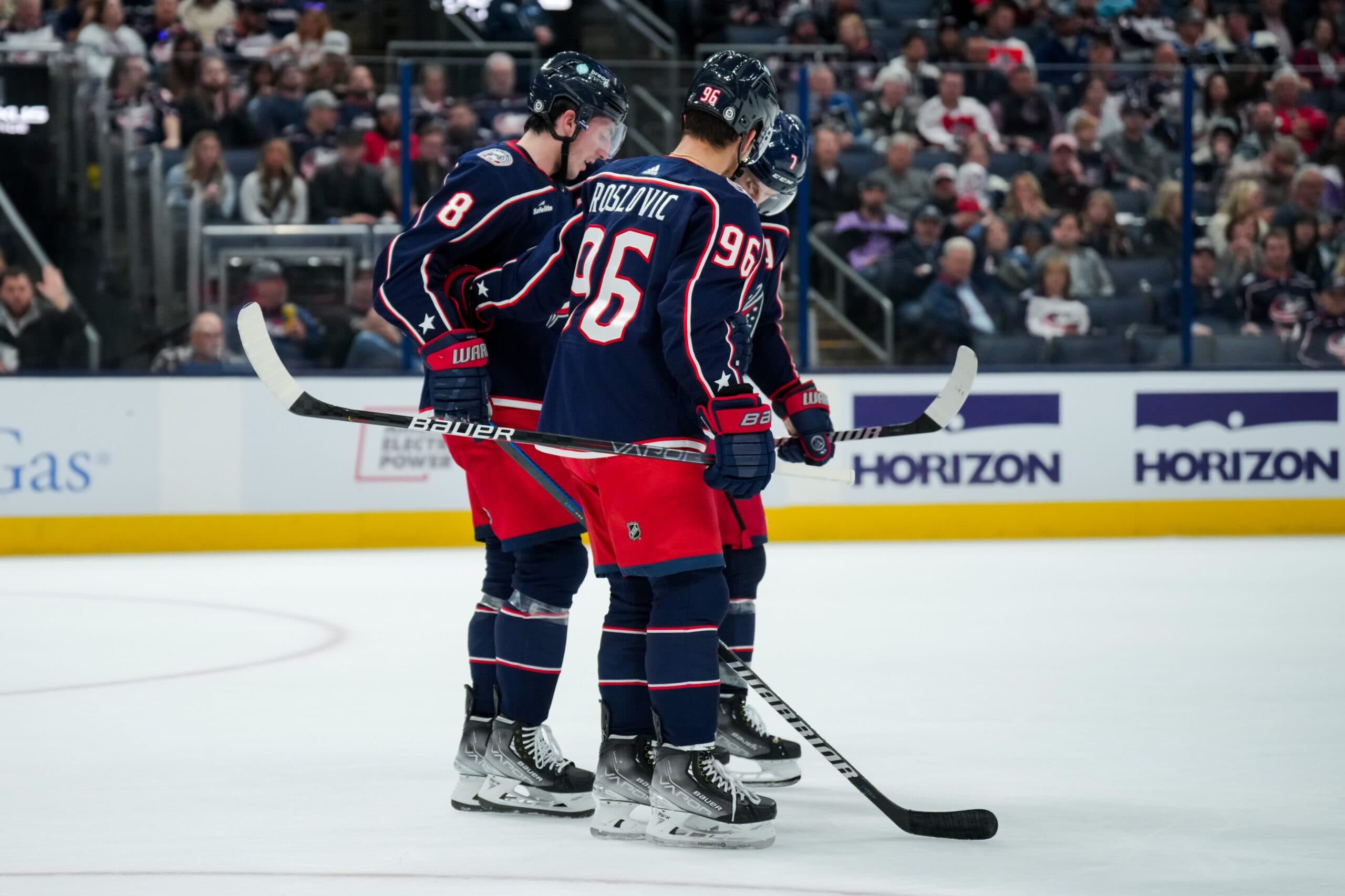 Columbus Blue Jackets place Zach Werenski on IR, activate Jack Roslovic