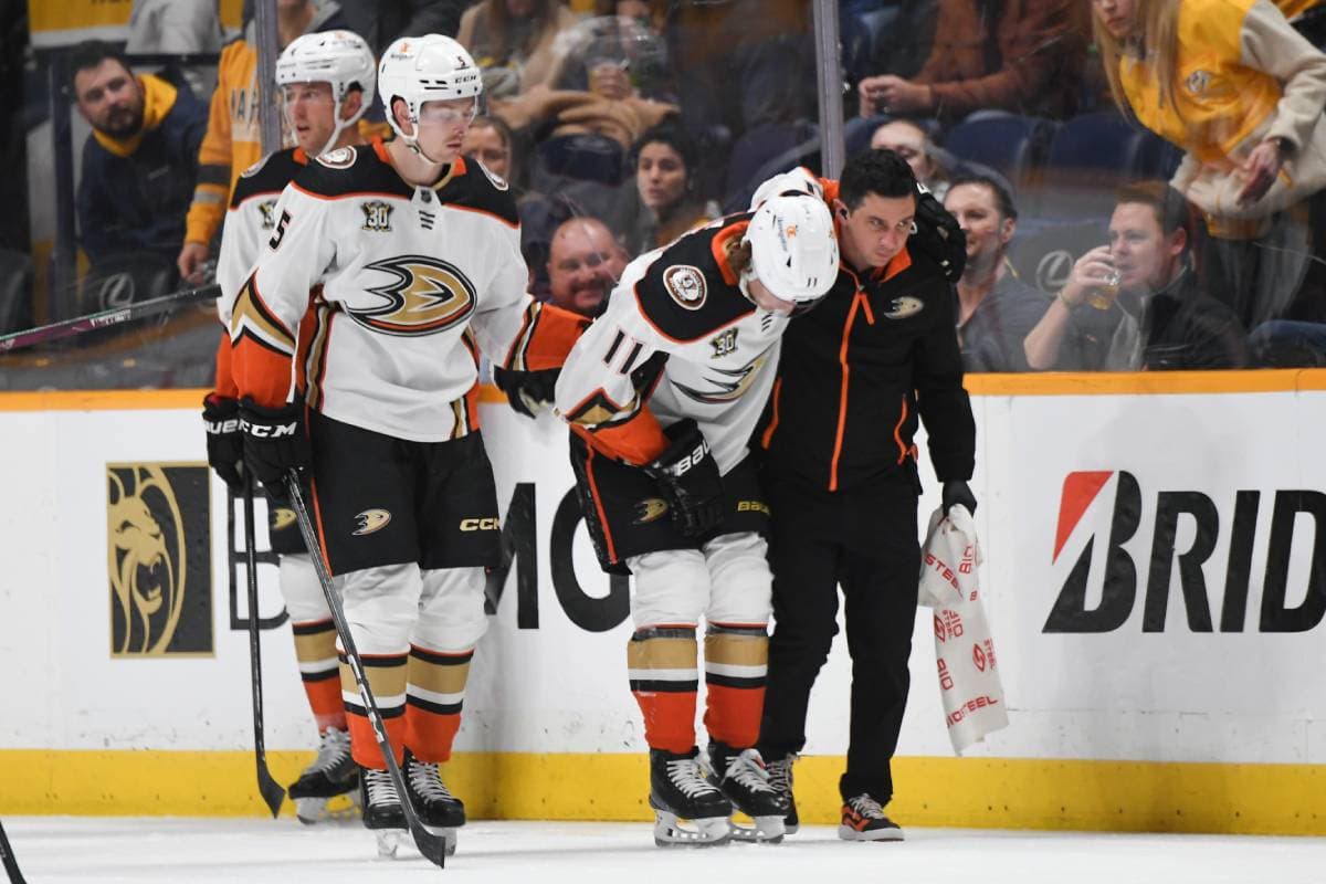 Anaheim Ducks’ Trevor Zegras to miss time with lower-body injury