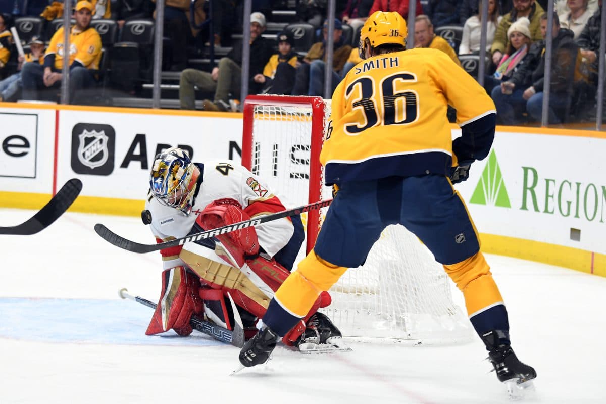 Nashville Predators sign Cole Smith to two-year, $2 million extension