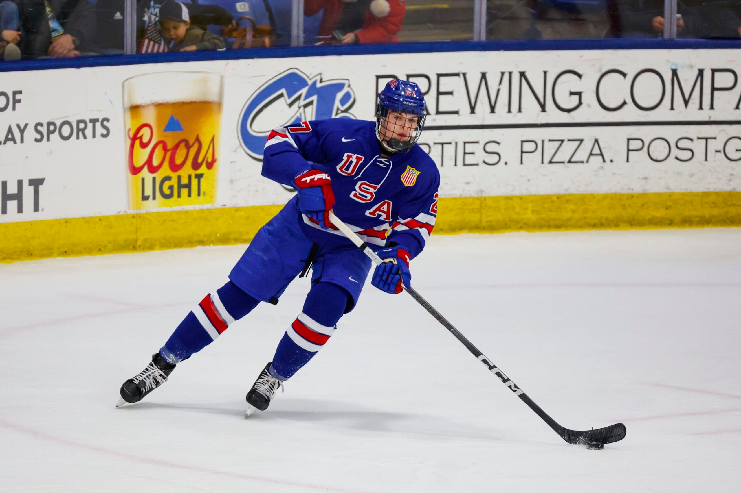 Utah Hockey Club select Will Skahan No. 65 overall in 2024 NHL Draft