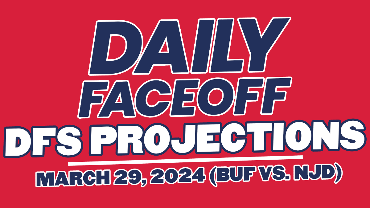 DFO DFS PROJECTIONS – 03/29/24