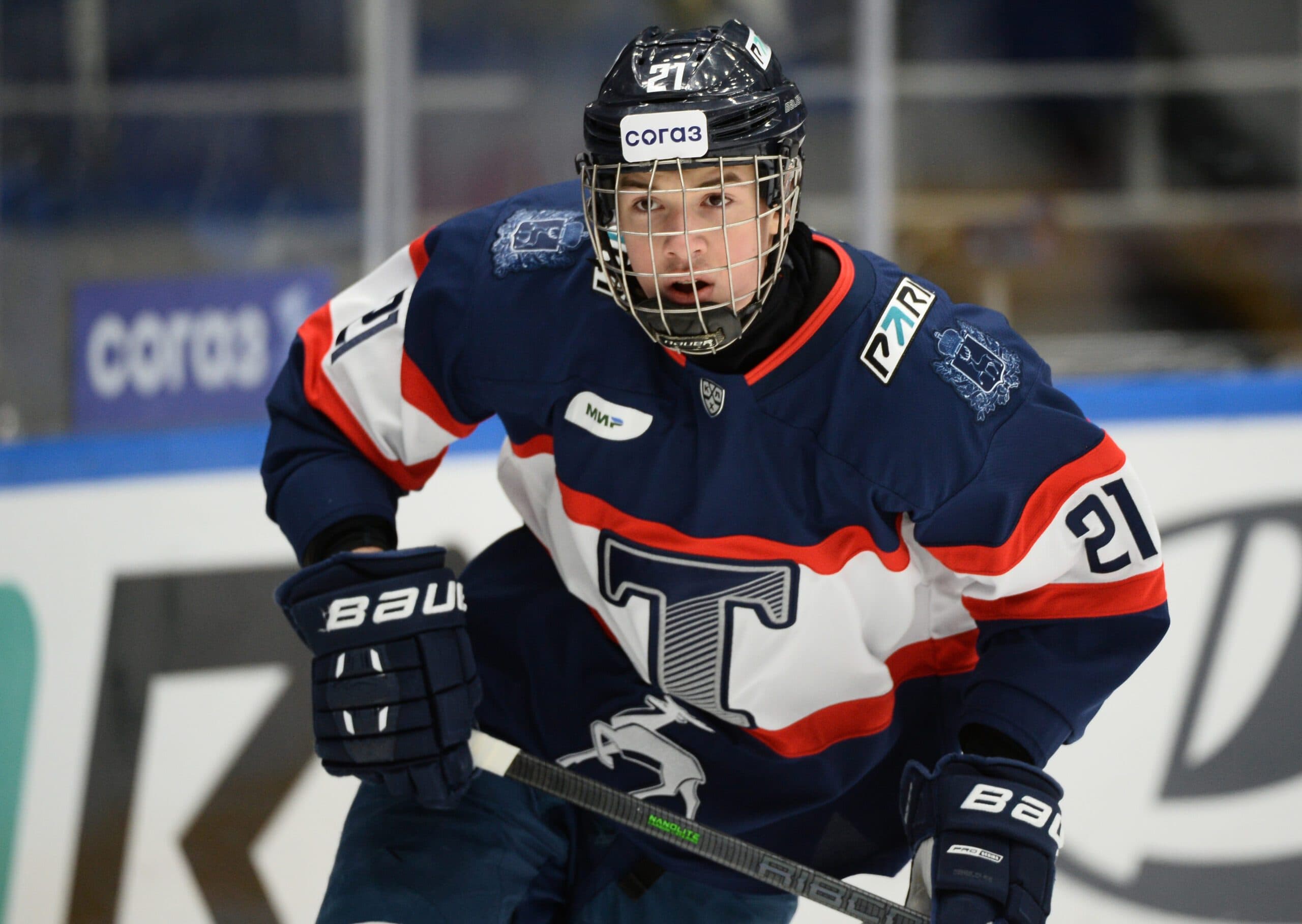 New Jersey Devils select Anton Silayev No. 10 overall in 2024 NHL Draft