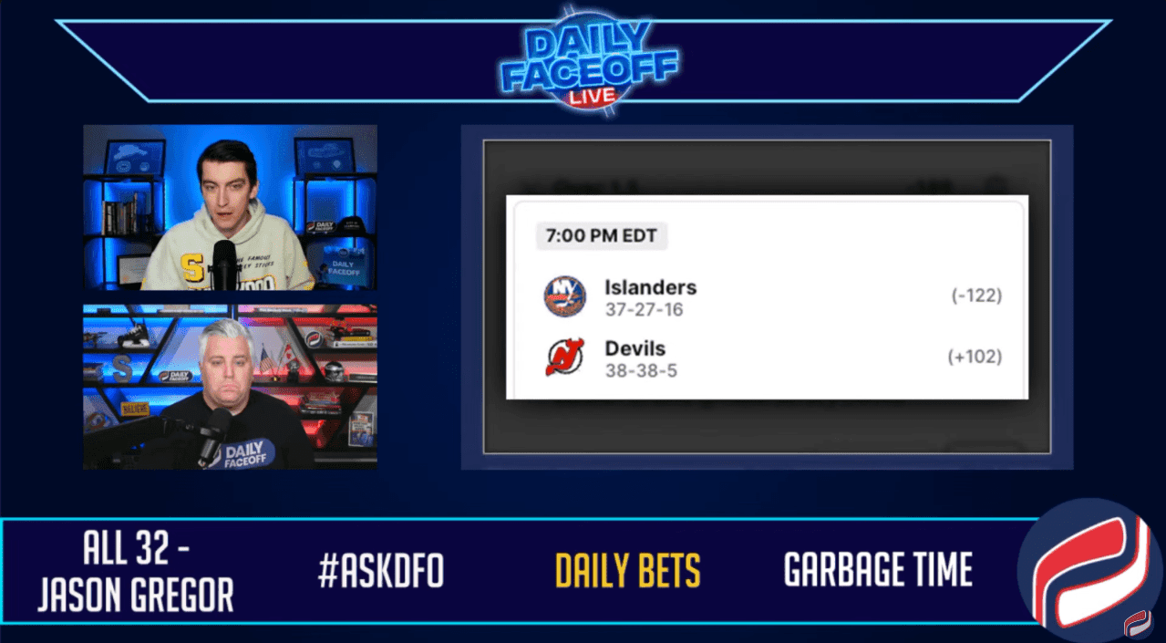 Daily Bets: Islanders and Penguins Moneyline