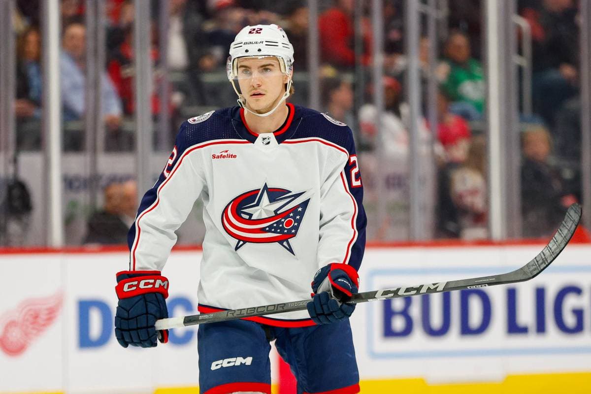 Columbus Blue Jackets’ Jake Bean out for rest of season with broken hand