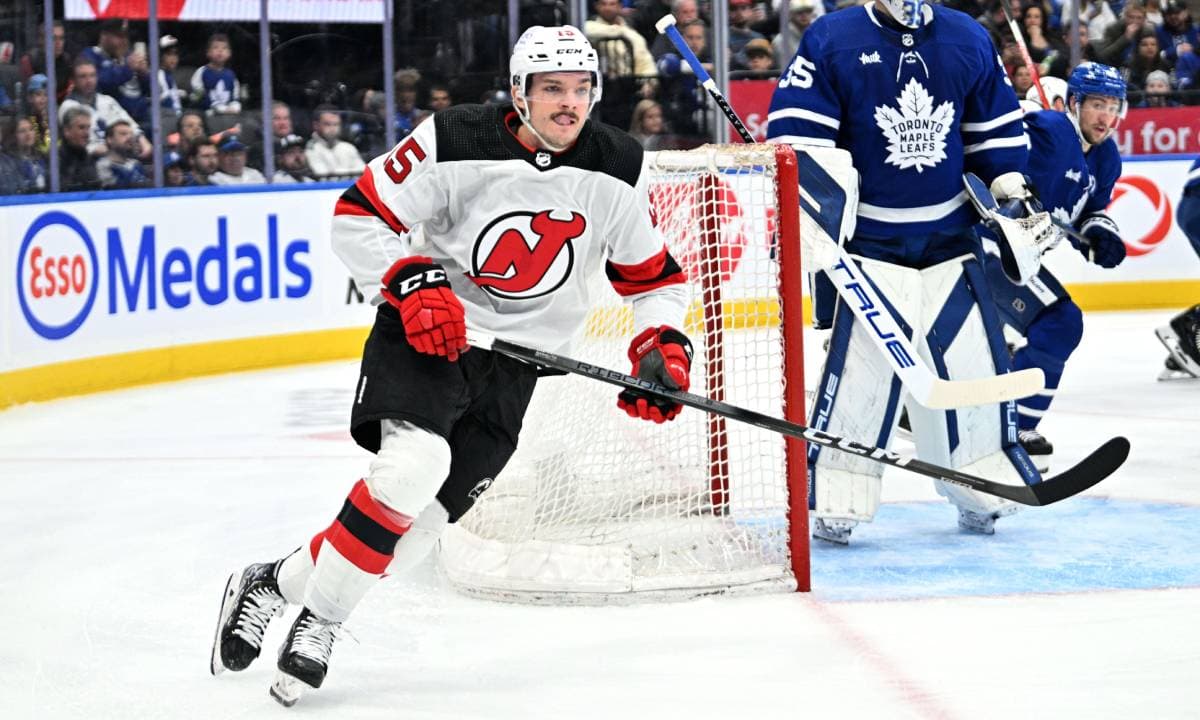 Devils re-sign Shane Bowers to two-year contract