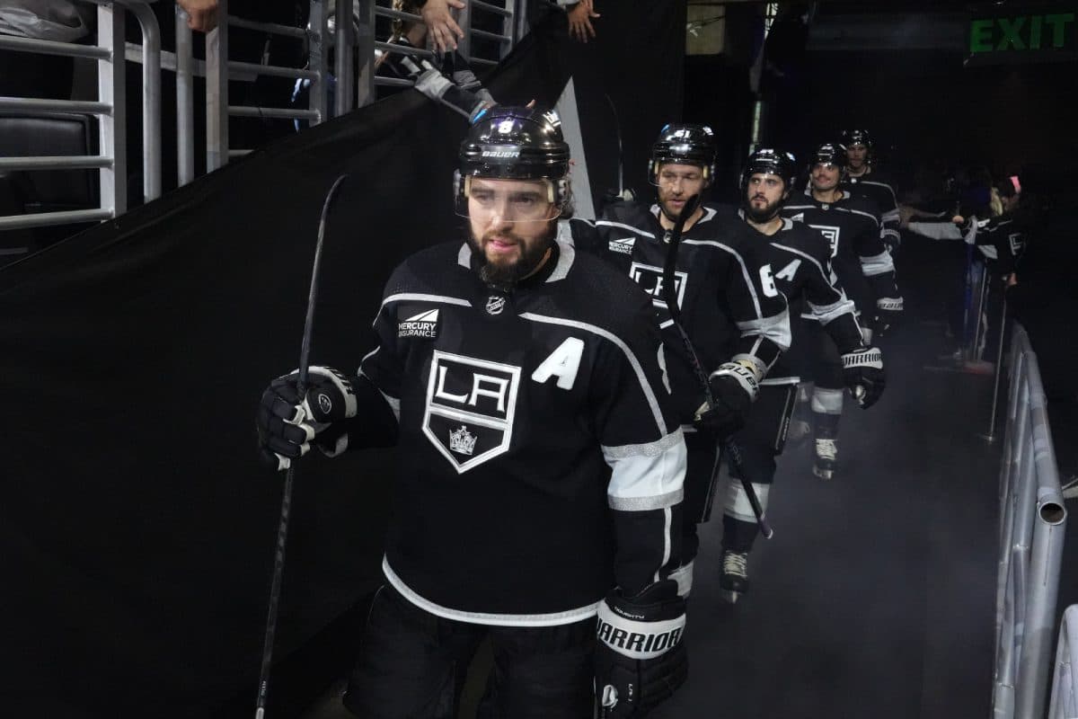 Initial X-Ray shows Kings’ Drew Doughty has fractured ankle