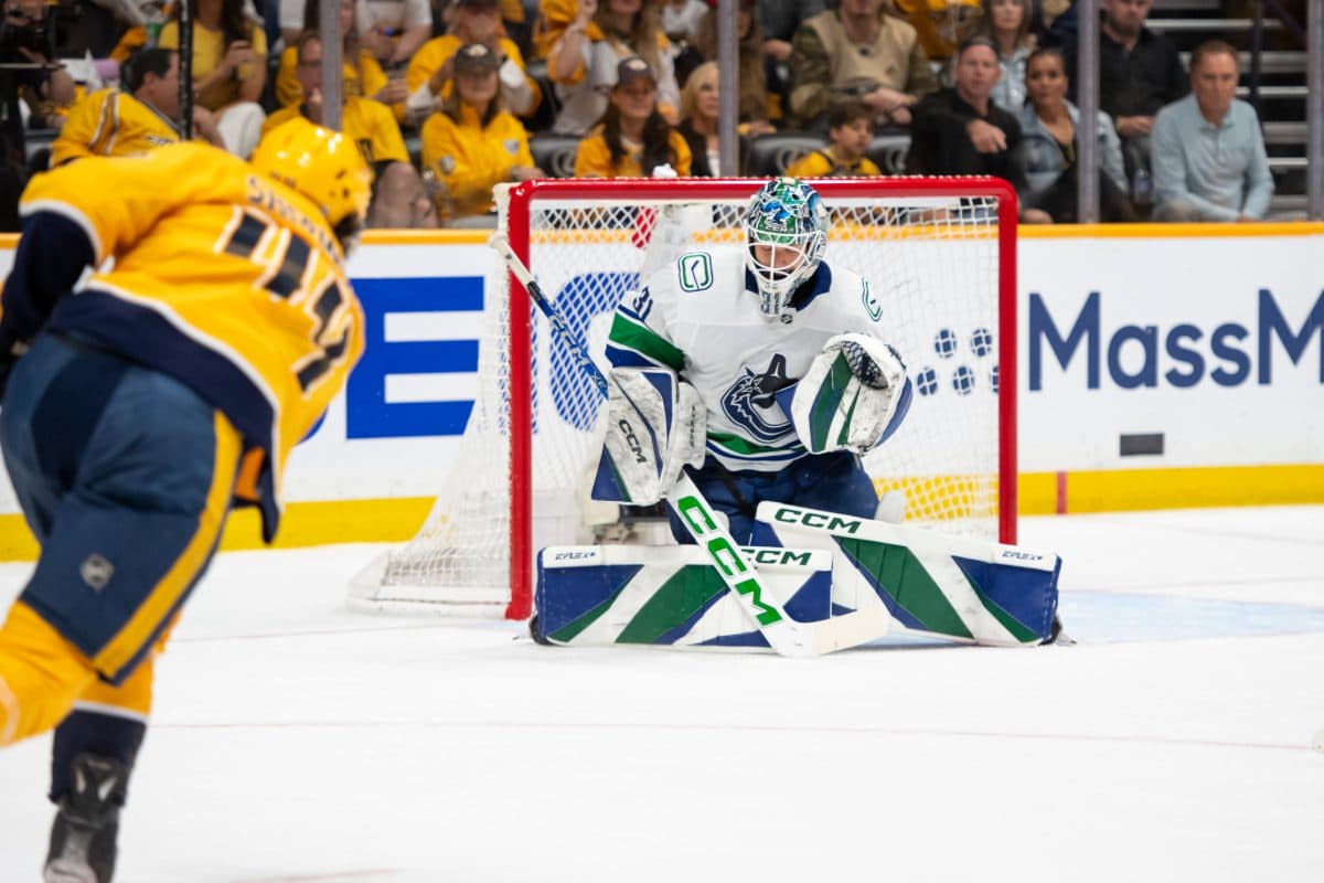 Arturs Silovs expected to start for Canucks in Game 5