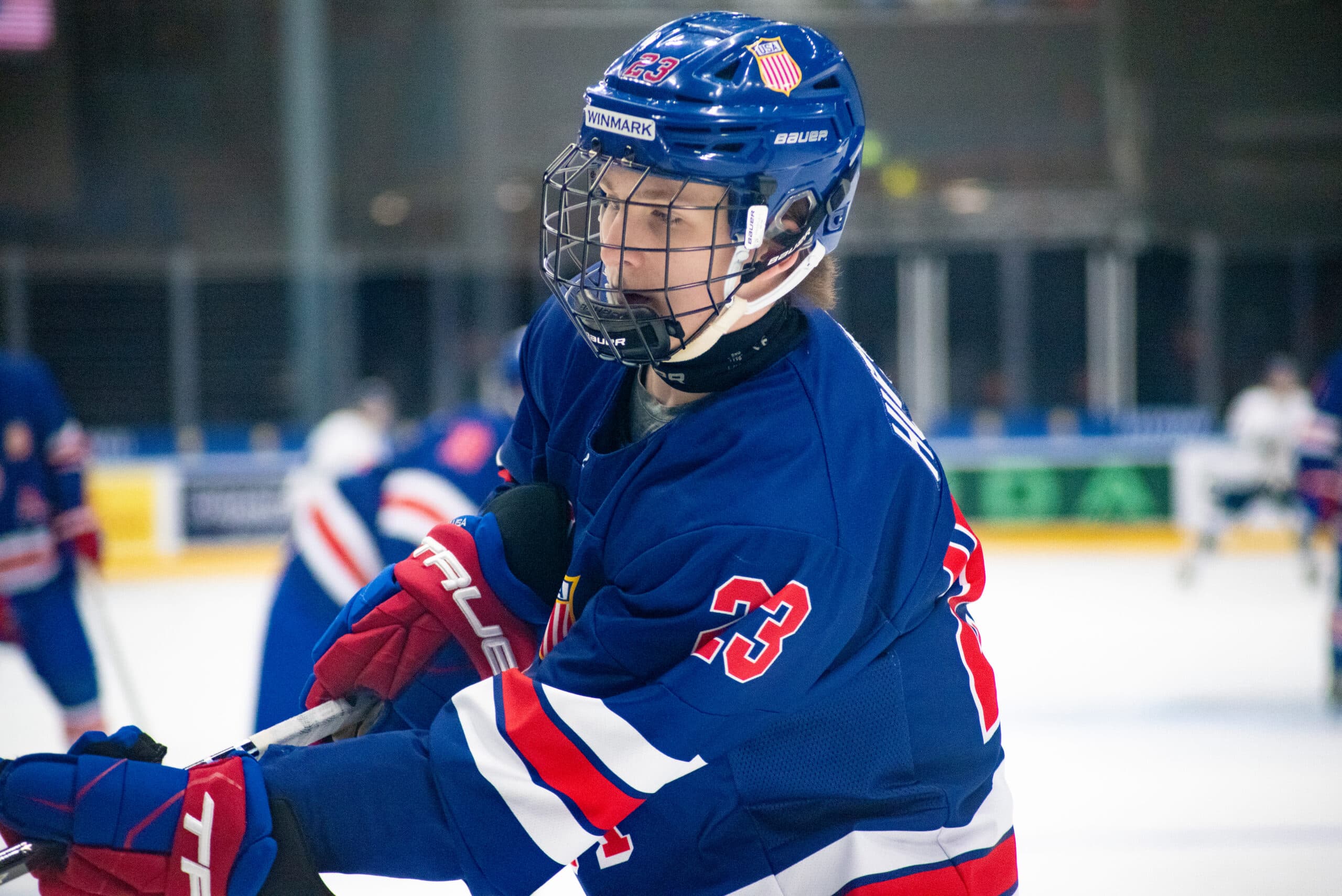 Washington Capitals select Cole Hutson No. 43 overall in 2024 NHL Draft