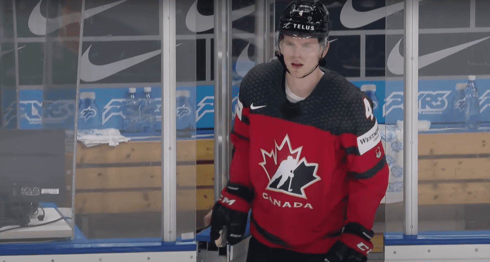 Bowen Byram ejected for slashing Jesse Puljujarvi at IIHF World Championship