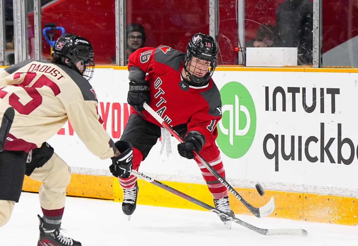 PWHL Ottawa forward Katerina Mrazova