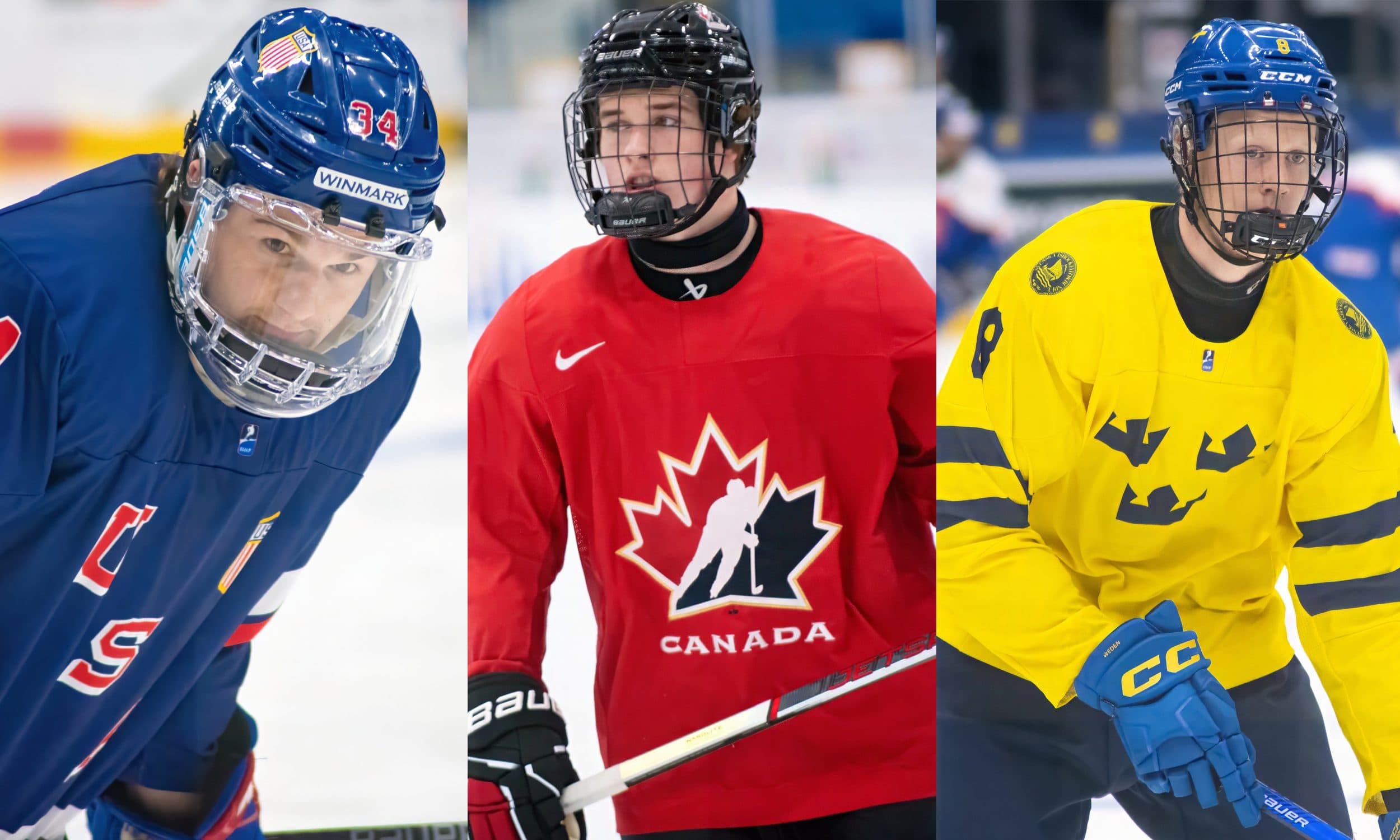 Cole Eiserman Macklin Celebrini Gabriel Eliasson