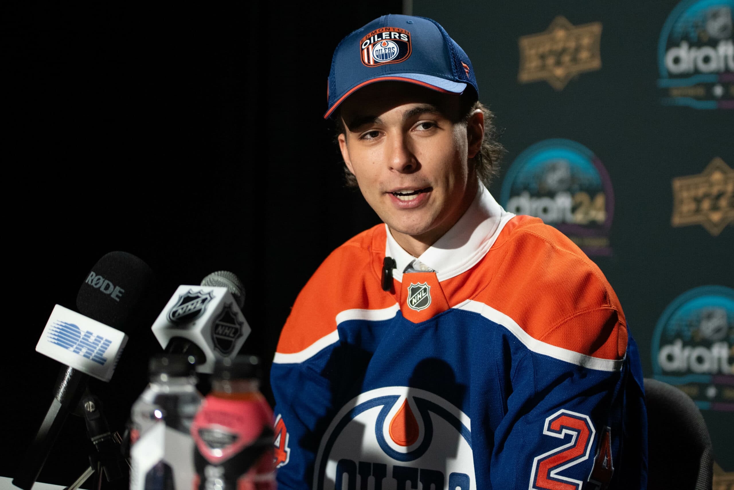 Oilers sign Sam O’Reilly to a three-year entry-level contract