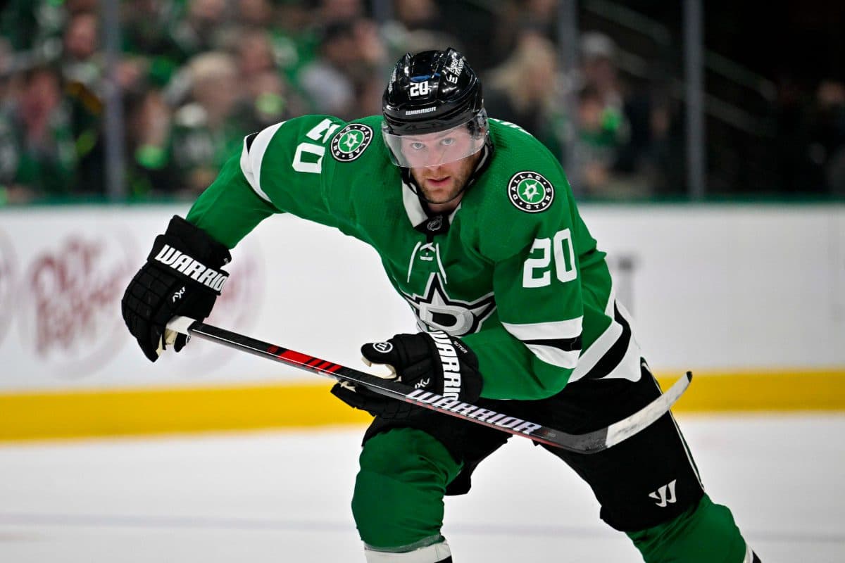 Dallas Stars defenseman Ryan Suter