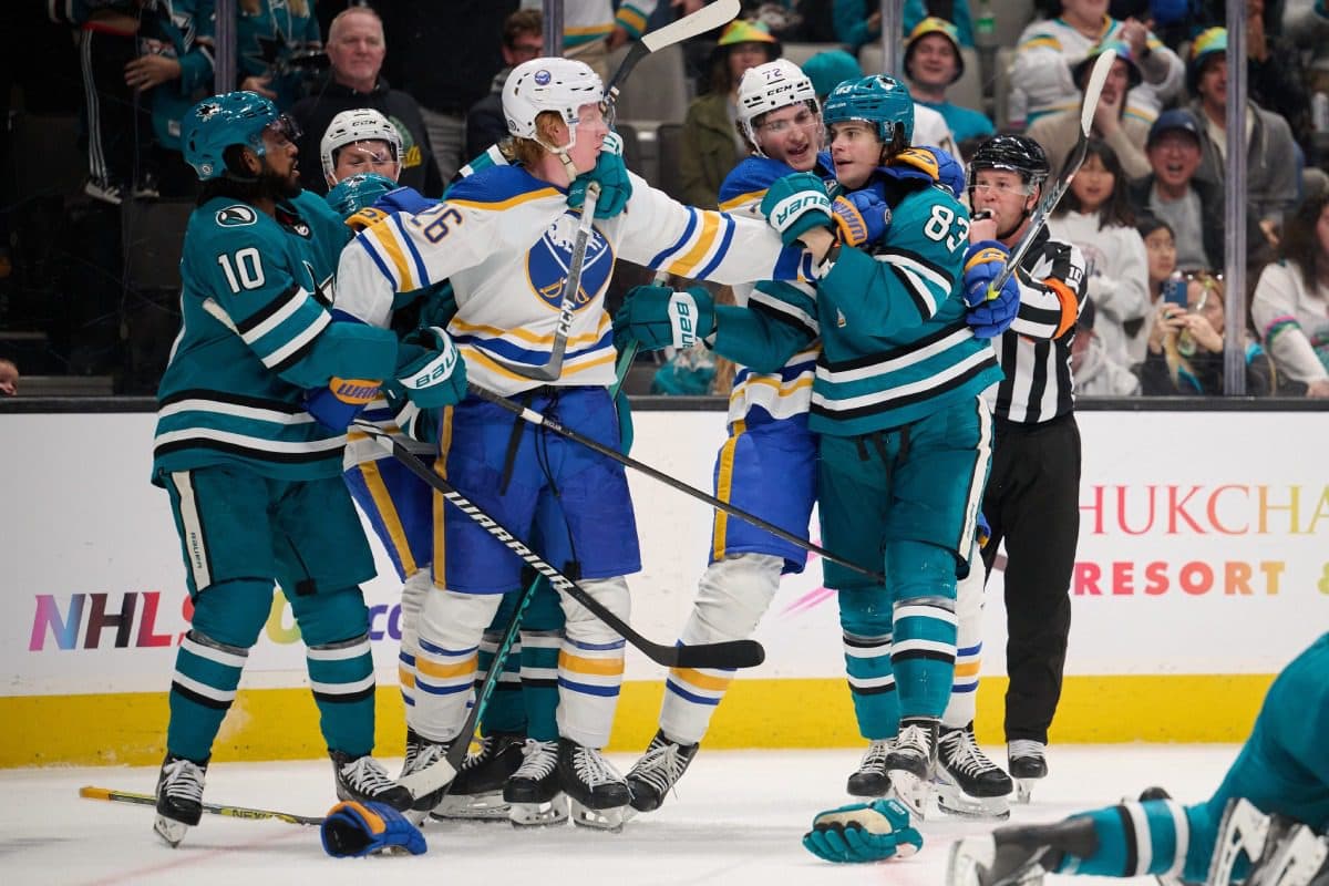 San Jose Sharks, Buffalo Sabres