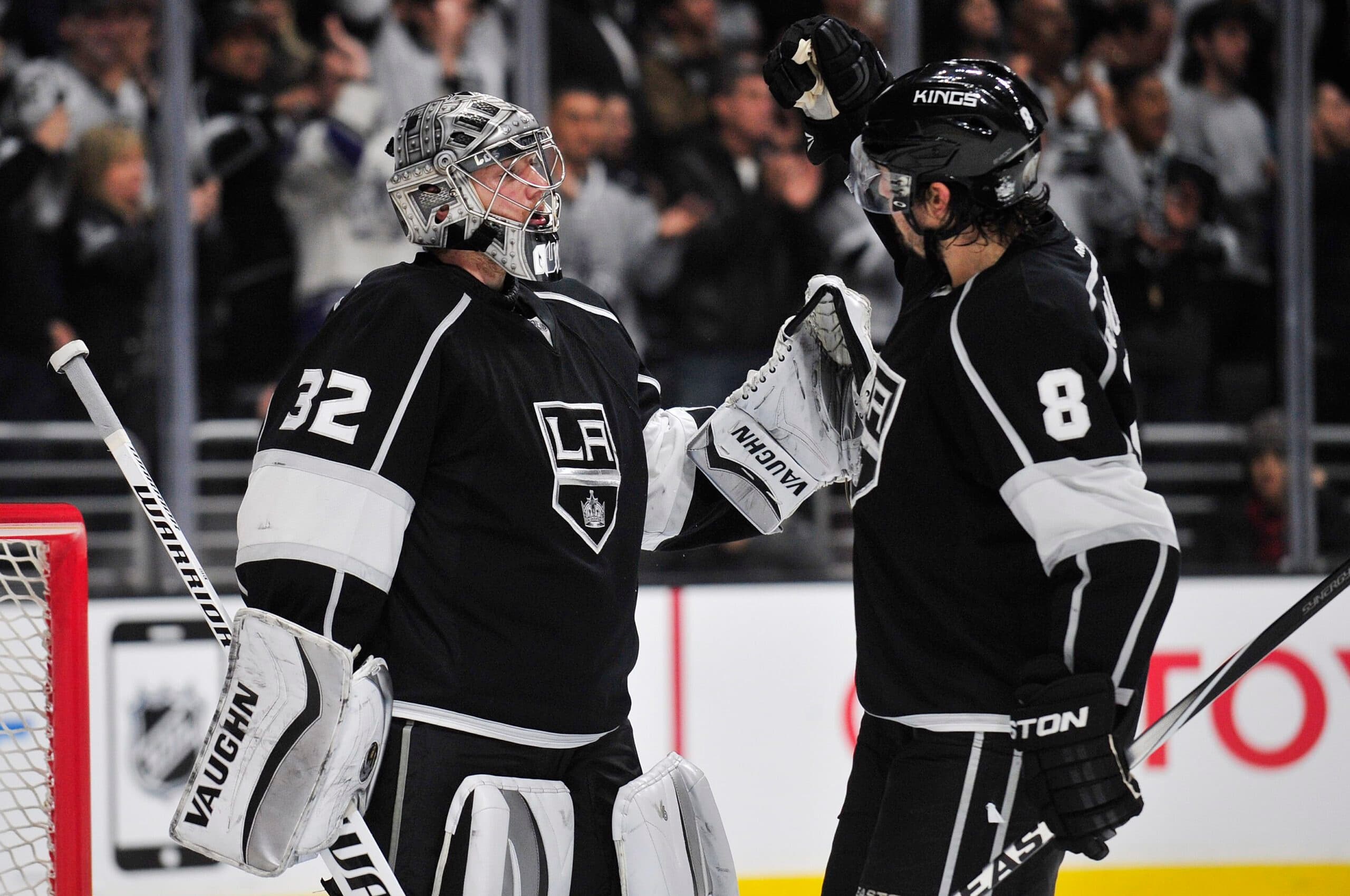 Jonathan Quick and Drew Doughty