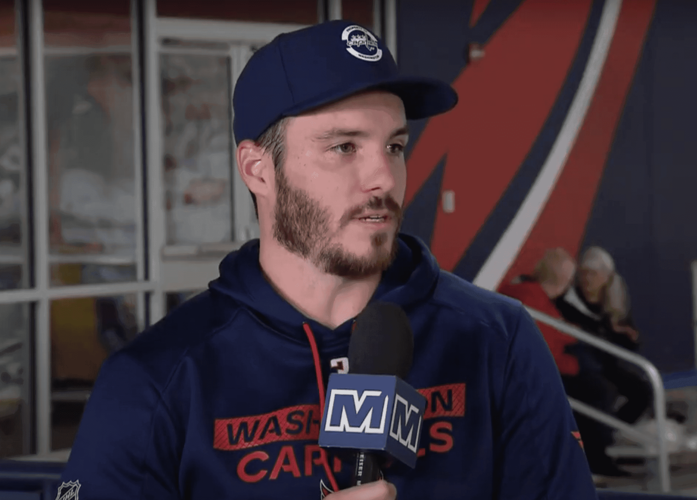 Capitals’ Matt Roy leaves game vs. Devils with lower-body injury