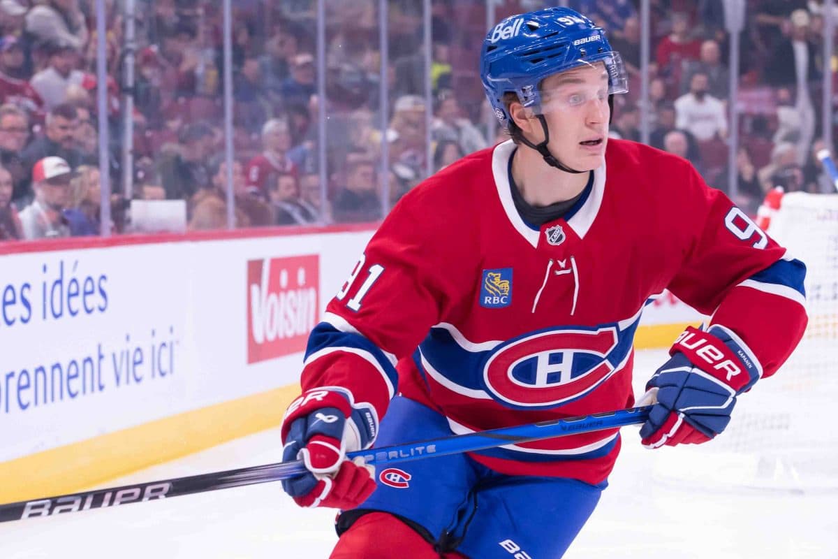 Canadiens loan Oliver Kapanen to Sweden’s Timra IK