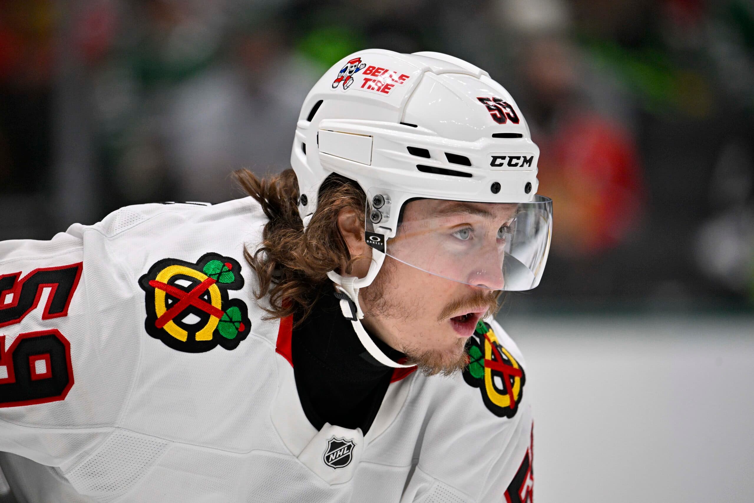 Chicago Blackhawks left winger Tyler Bertuzzi
