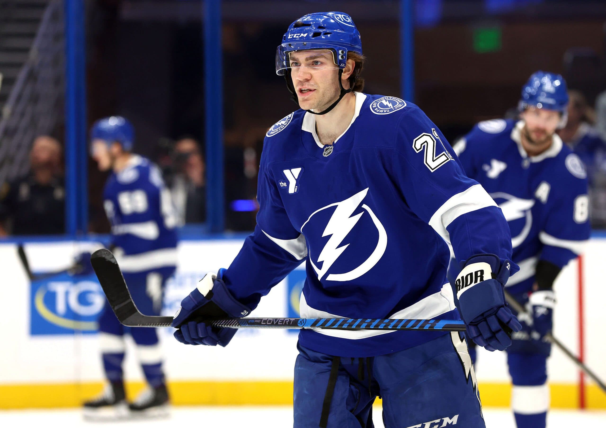 Lightning’s Brayden Point returns versus Penguins after four-game injury absence