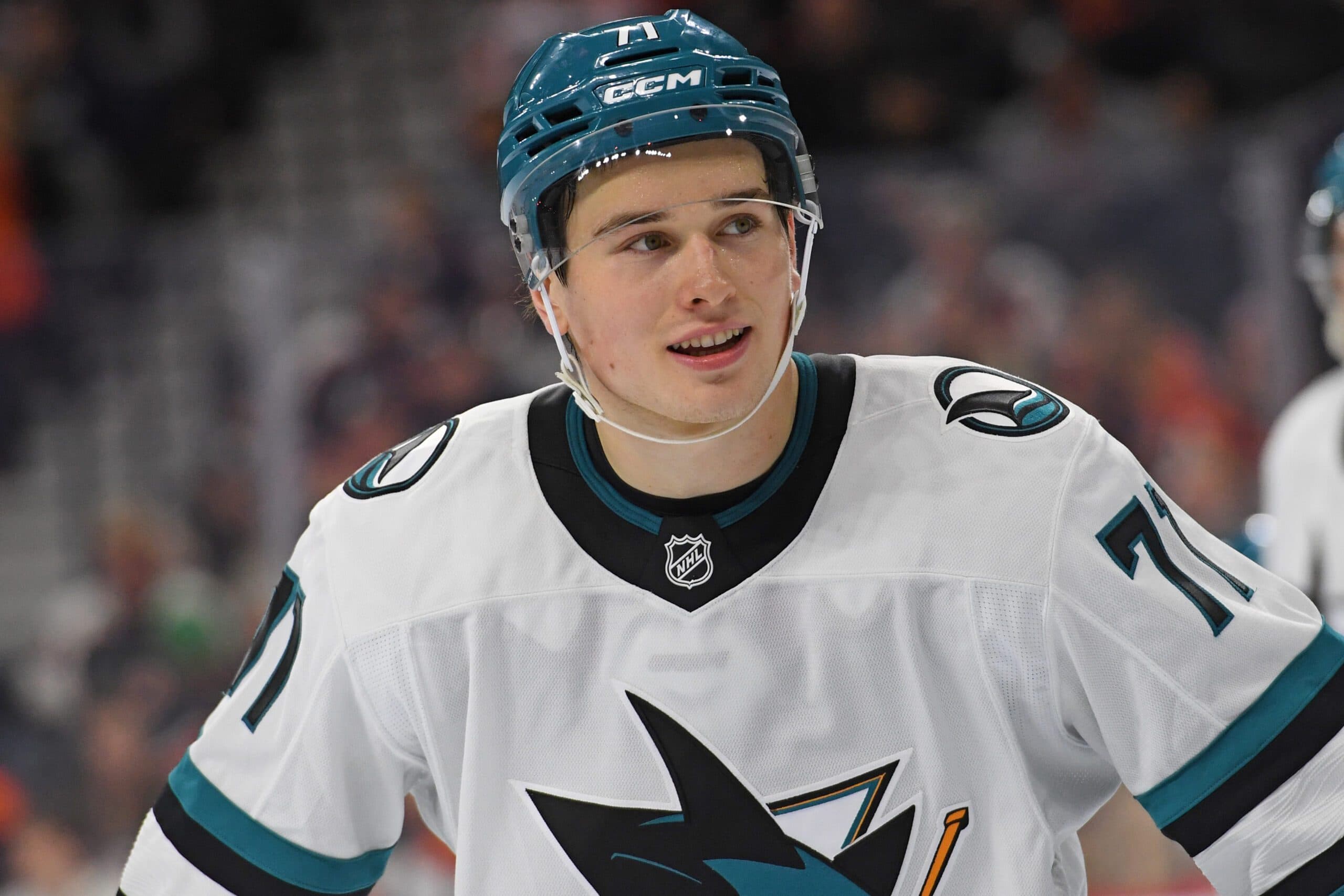 San Jose Sharks center Macklin Celebrini