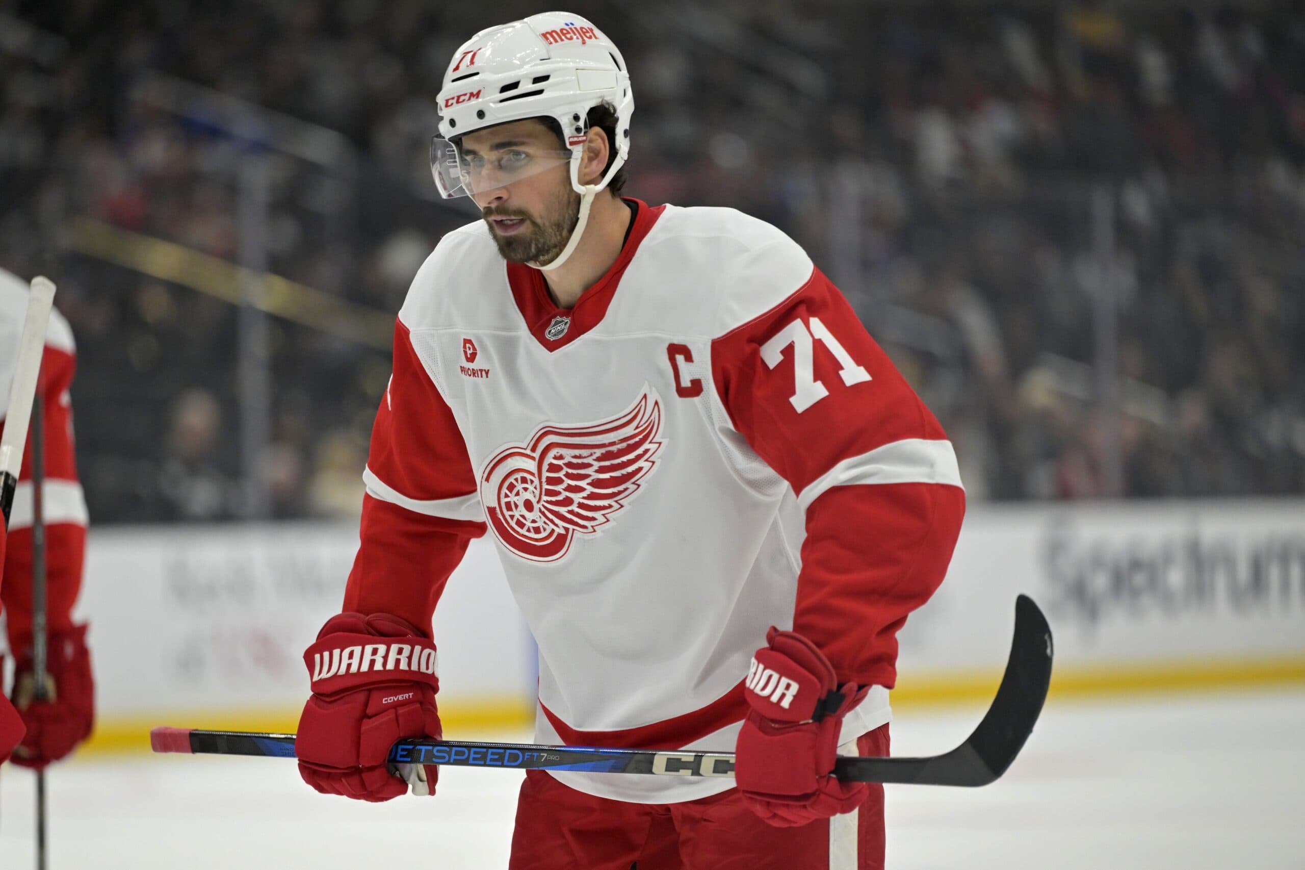 Detroit Red Wings center Dylan Larkin.