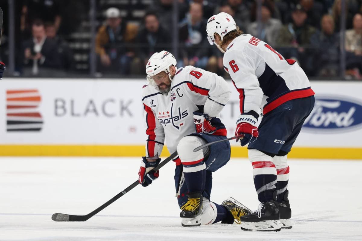 Capitals’ Alex Ovechkin out week-to-week with lower-leg injury
