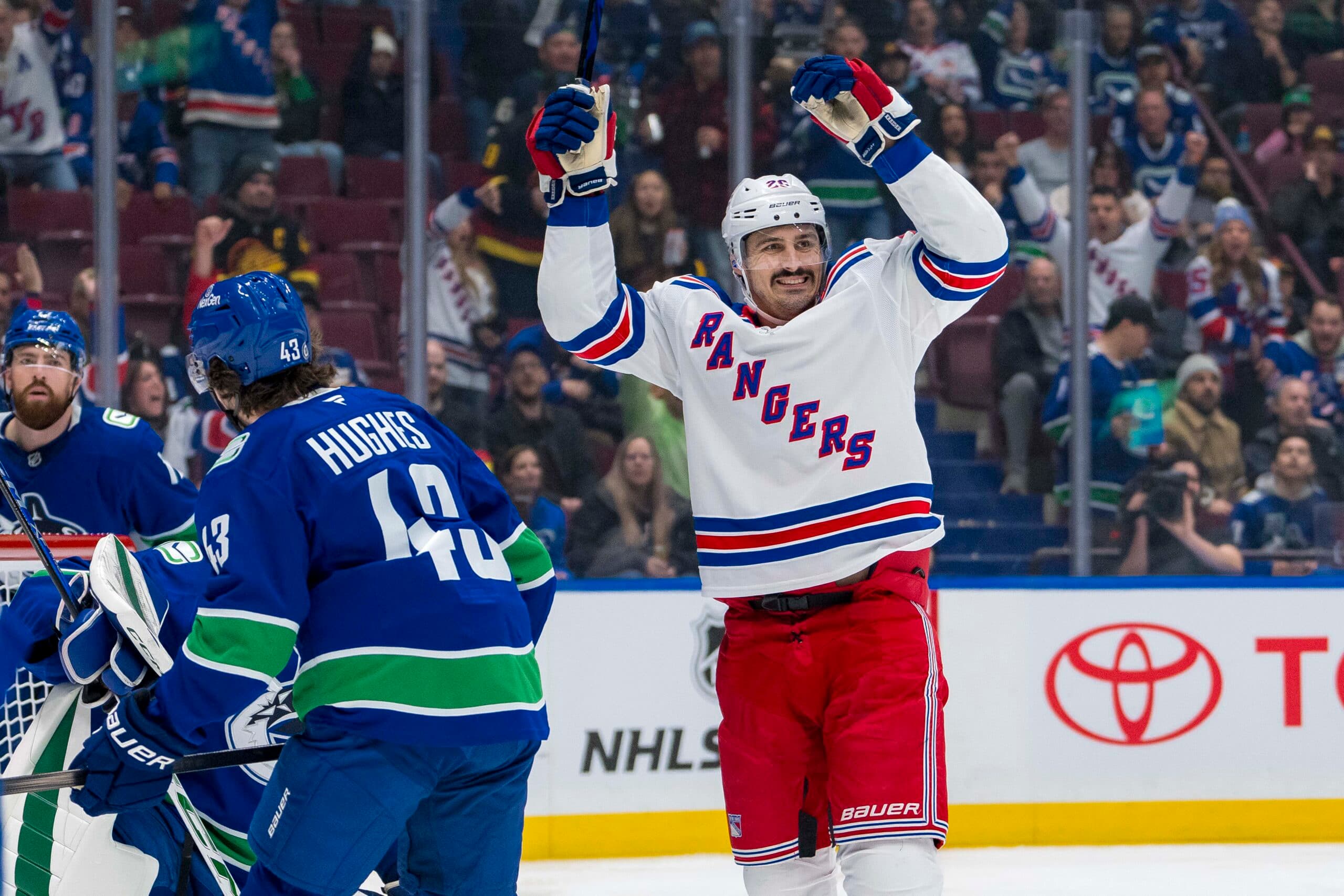 New York Rangers left winger Chris Kreider