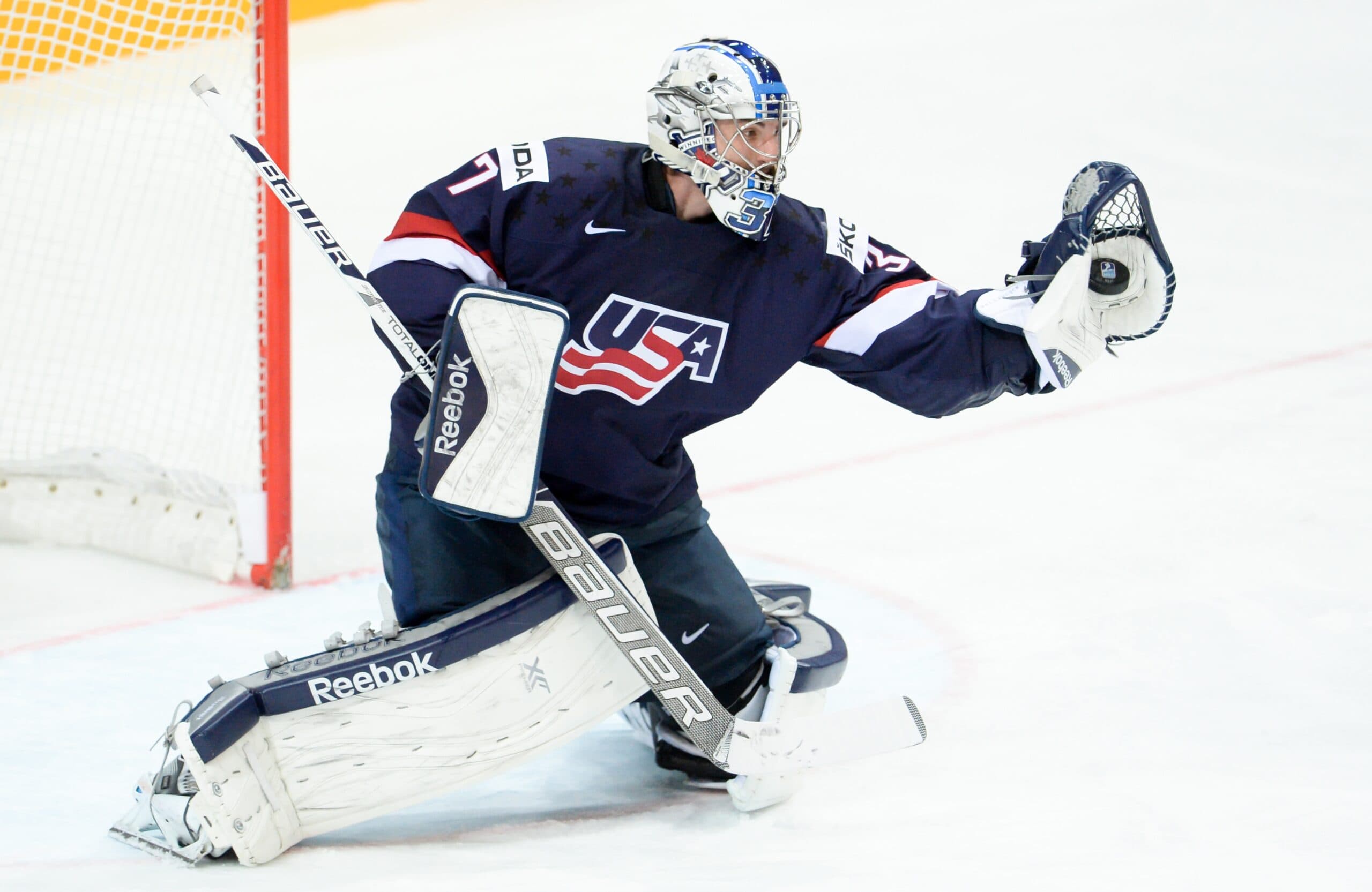 Team USA Connor Hellebuyck (KHL Photo)