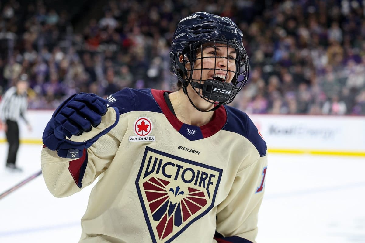 Montreal Victoire forward Alexandra Labelle