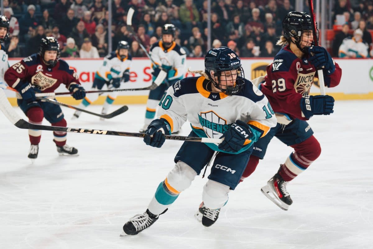 New York Sirens forward Sarah Fillier