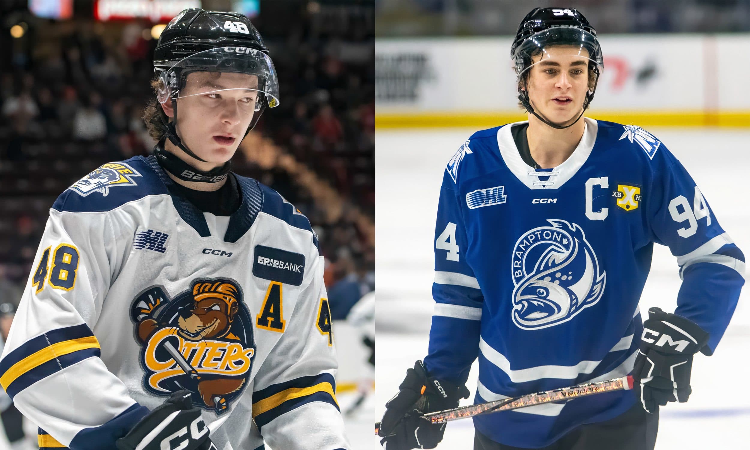 Matthew Schaefer and Porter Martone (Steven Ellis/Daily Faceoff)