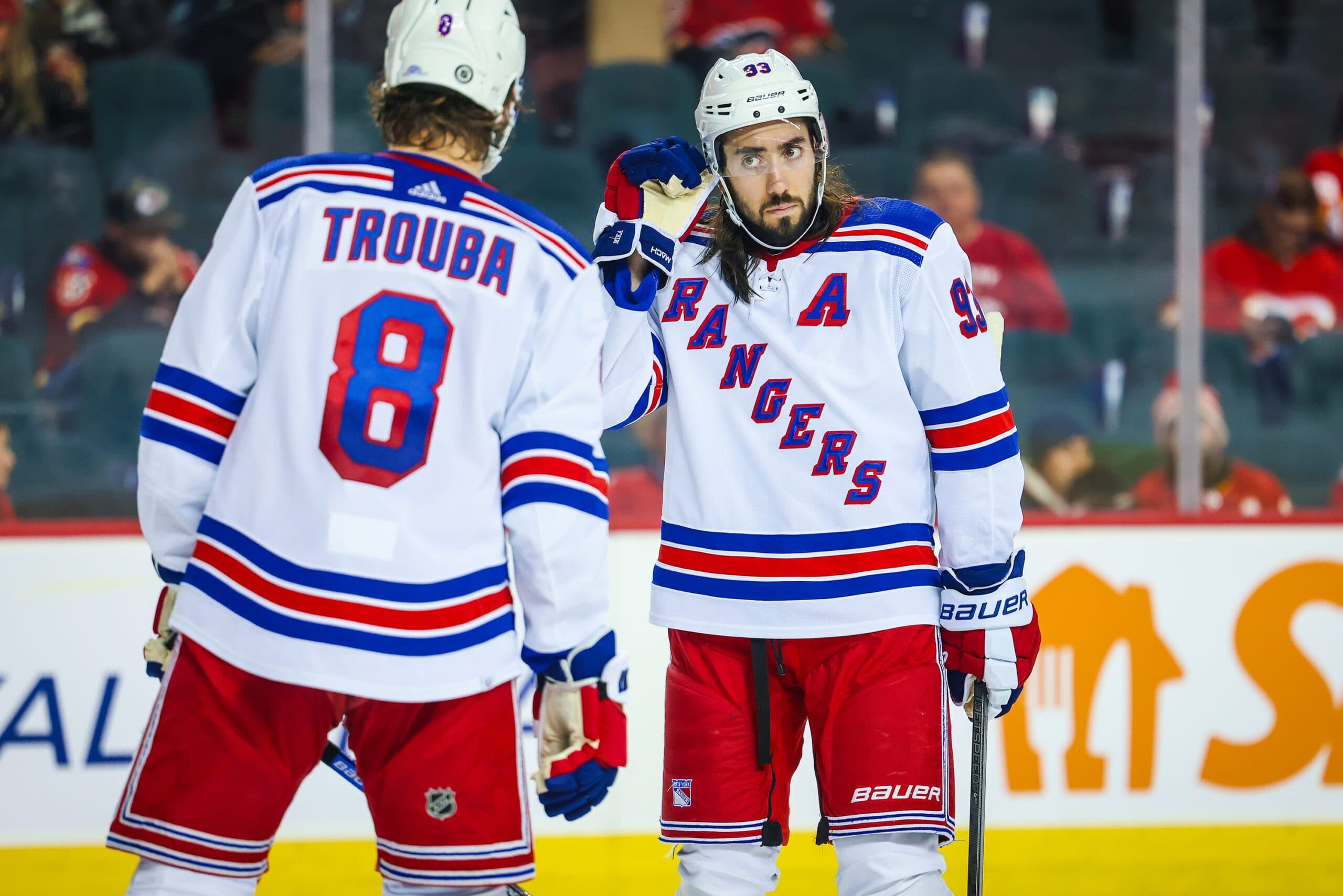 ‘We love him to death’: Mika Zibanejad on Jacob Trouba’s falling out with Rangers