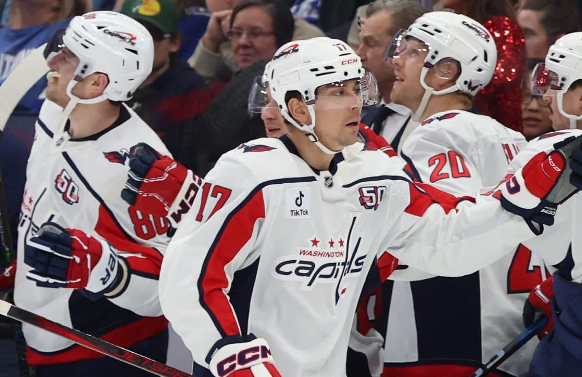 Capitals’ Dylan Strome dishes on how team never gets rattled while trailing