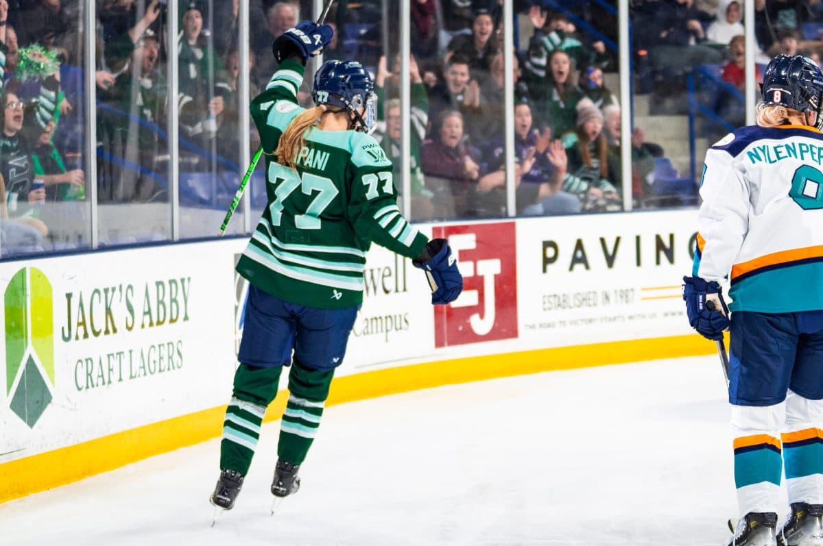 Boston Fleet forward Susanna Tapani