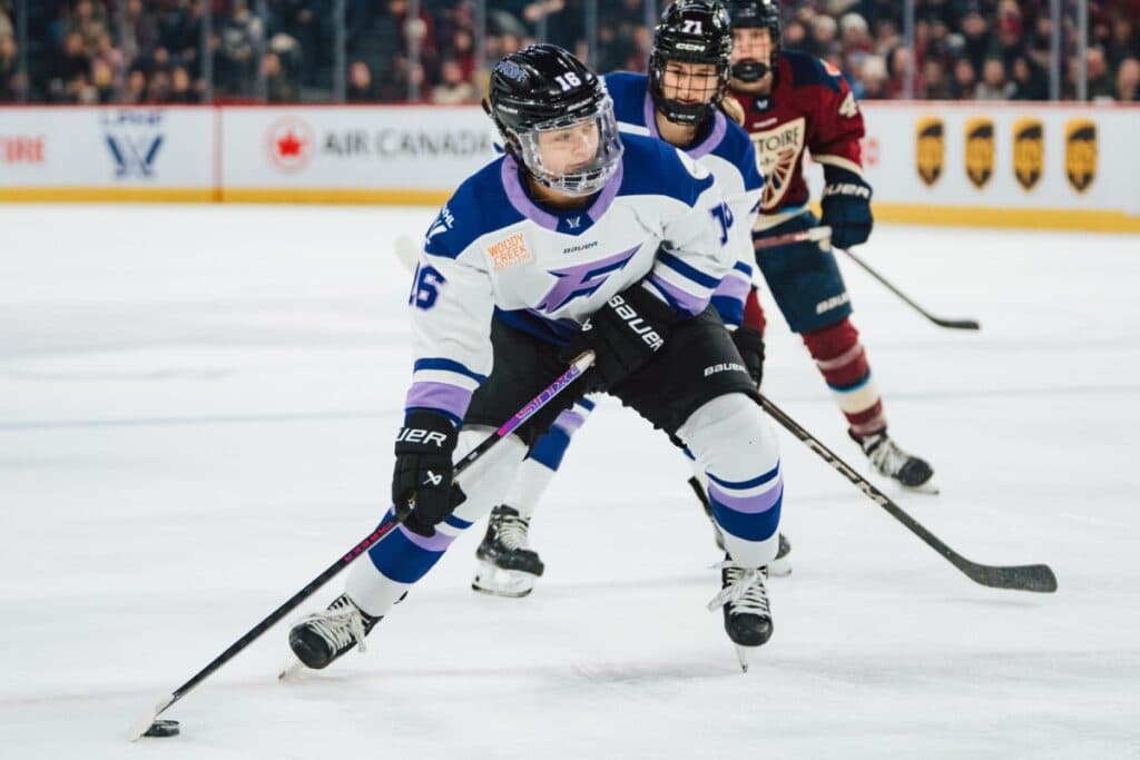 Minnesota Frost defender Sophie Jaques