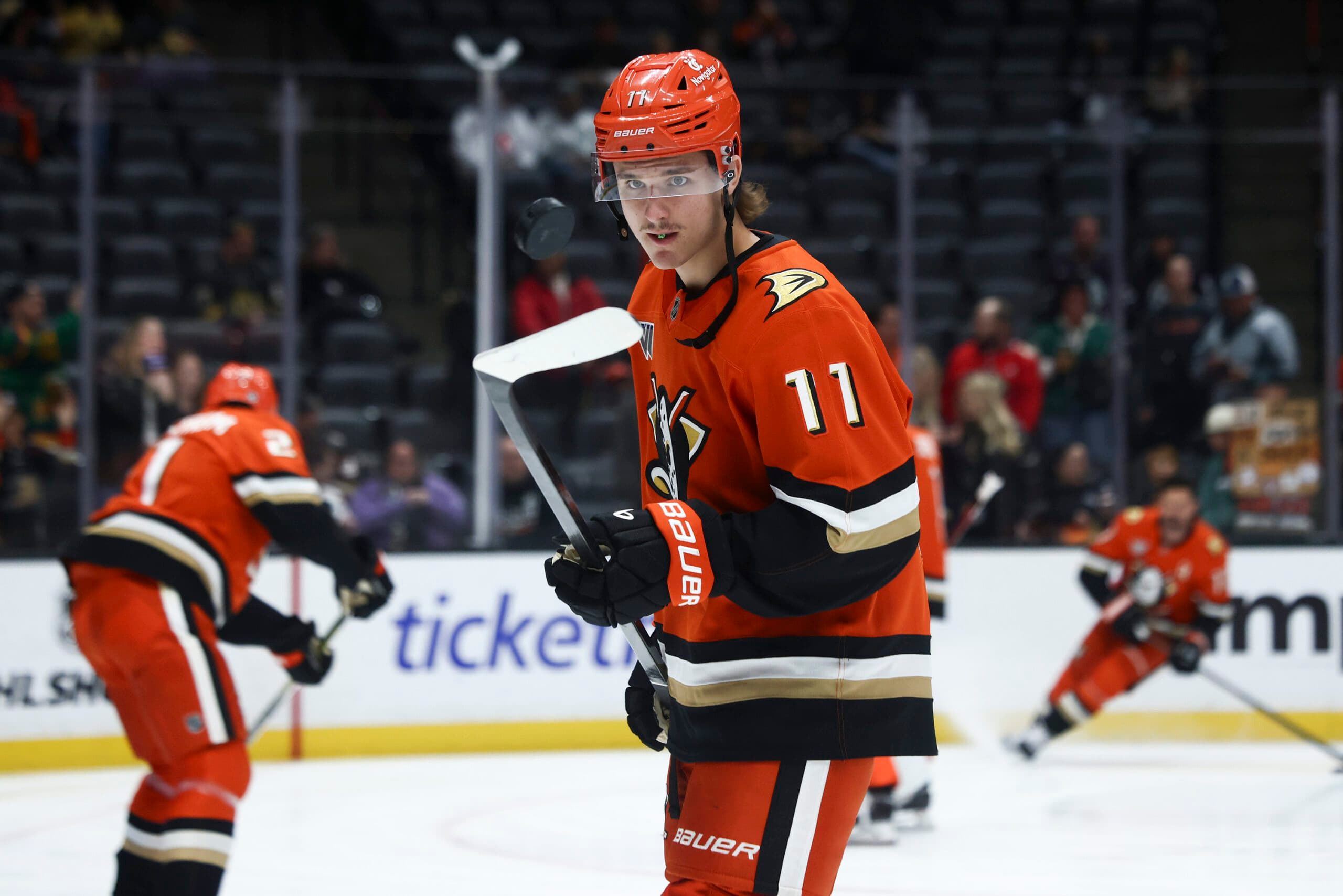 Flyers acquire Trevor Zegras from Ducks for Ryan Poehling, two picks