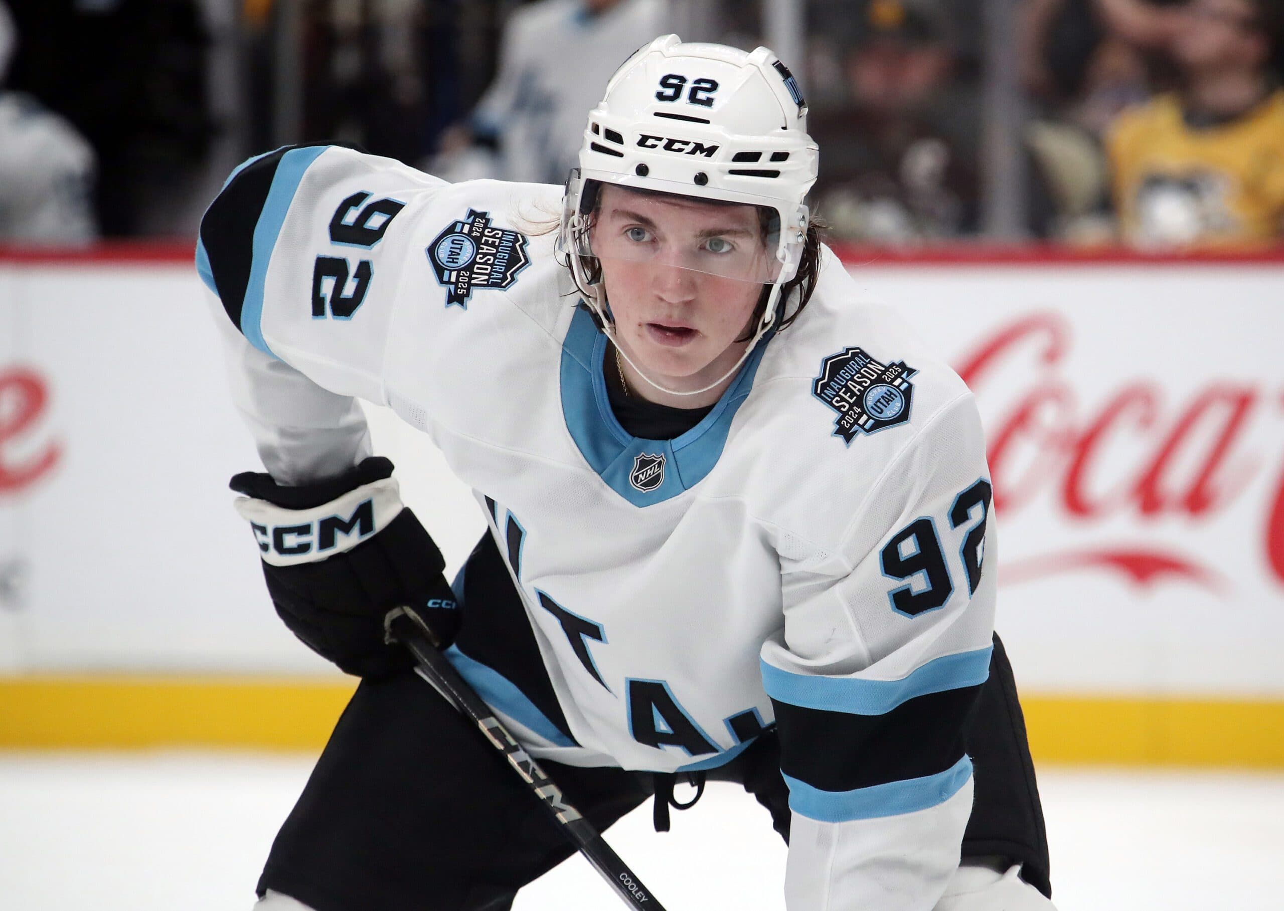 Utah’s Logan Cooley out indefinitely with lower-body injury