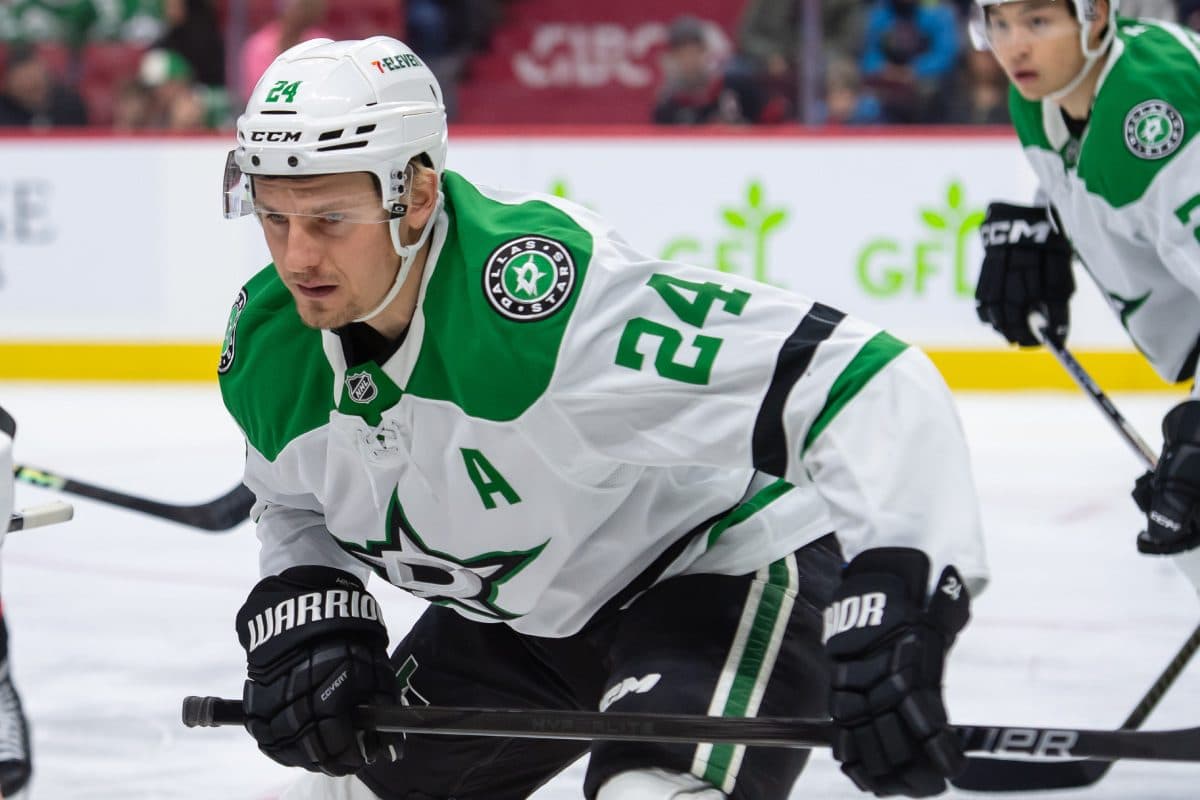 Stars’ Roope Hintz out for 5 to 7 days with upper-body injury