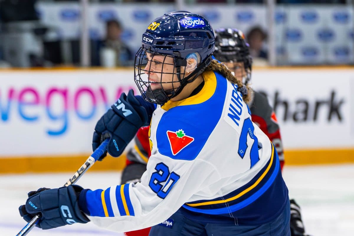 Toronto Sceptres forward Sarah Nurse