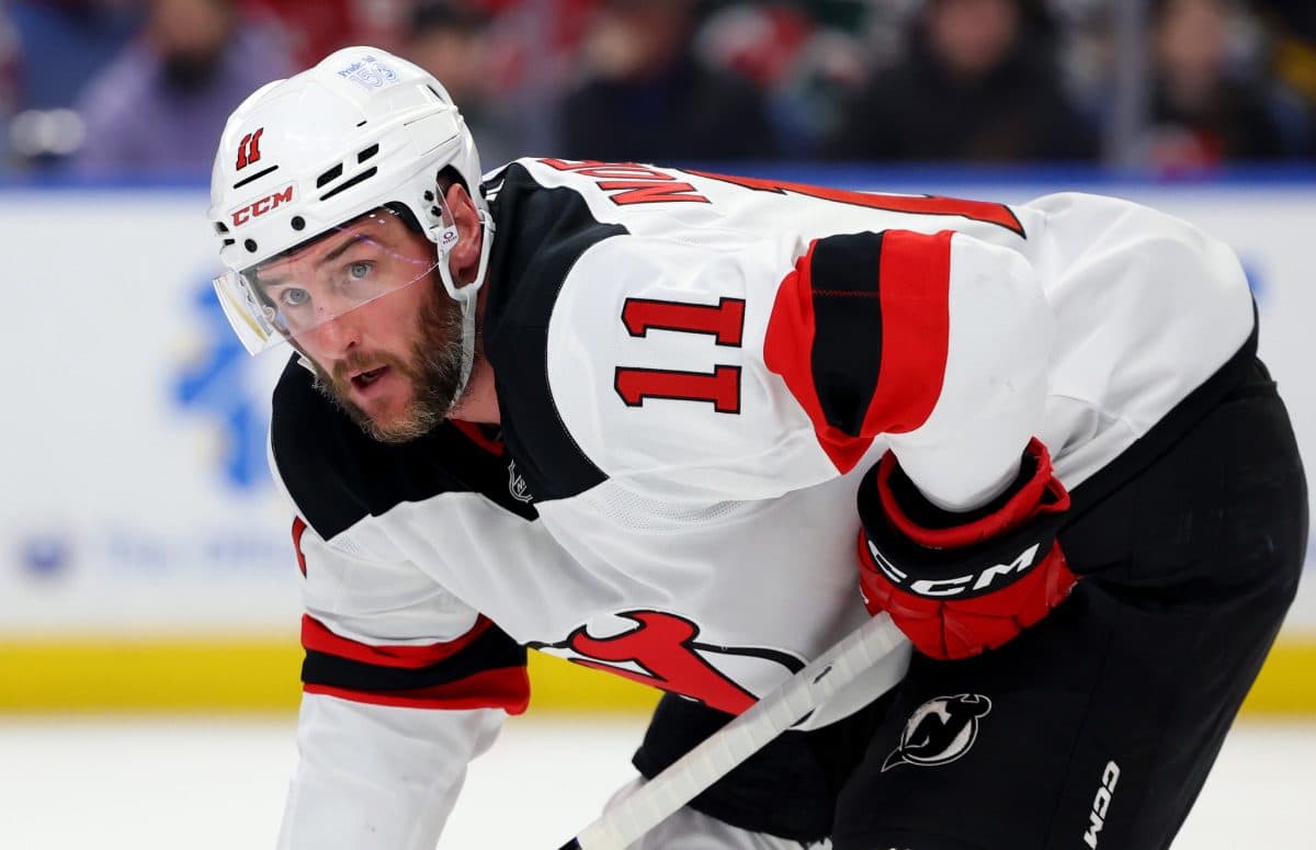 Devils’ Stefan Noesen “expected to miss some time” with groin injury